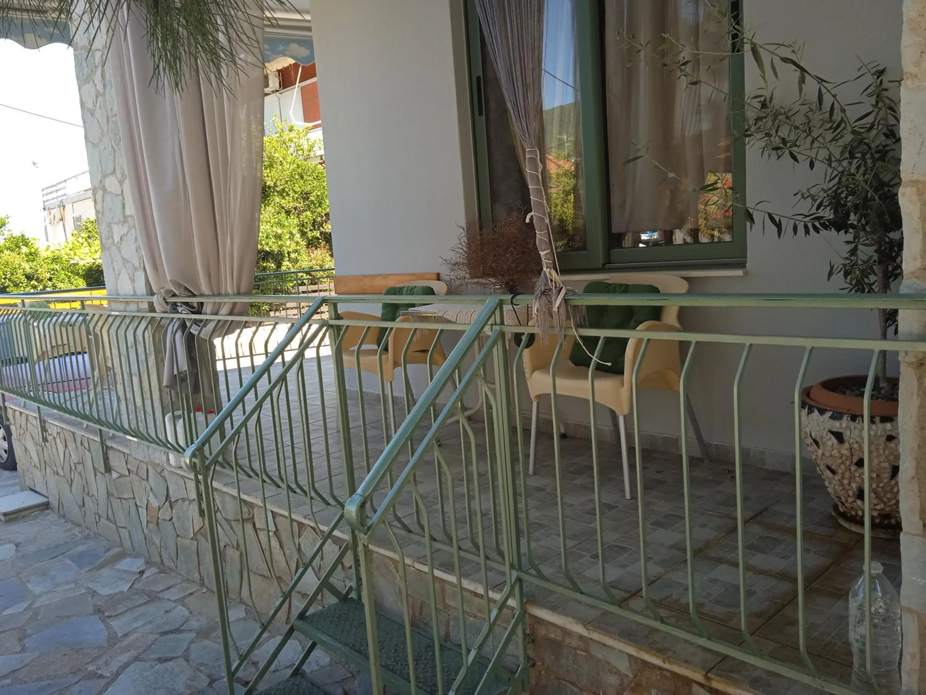 Balcony/Terrace in Hotel Fotini