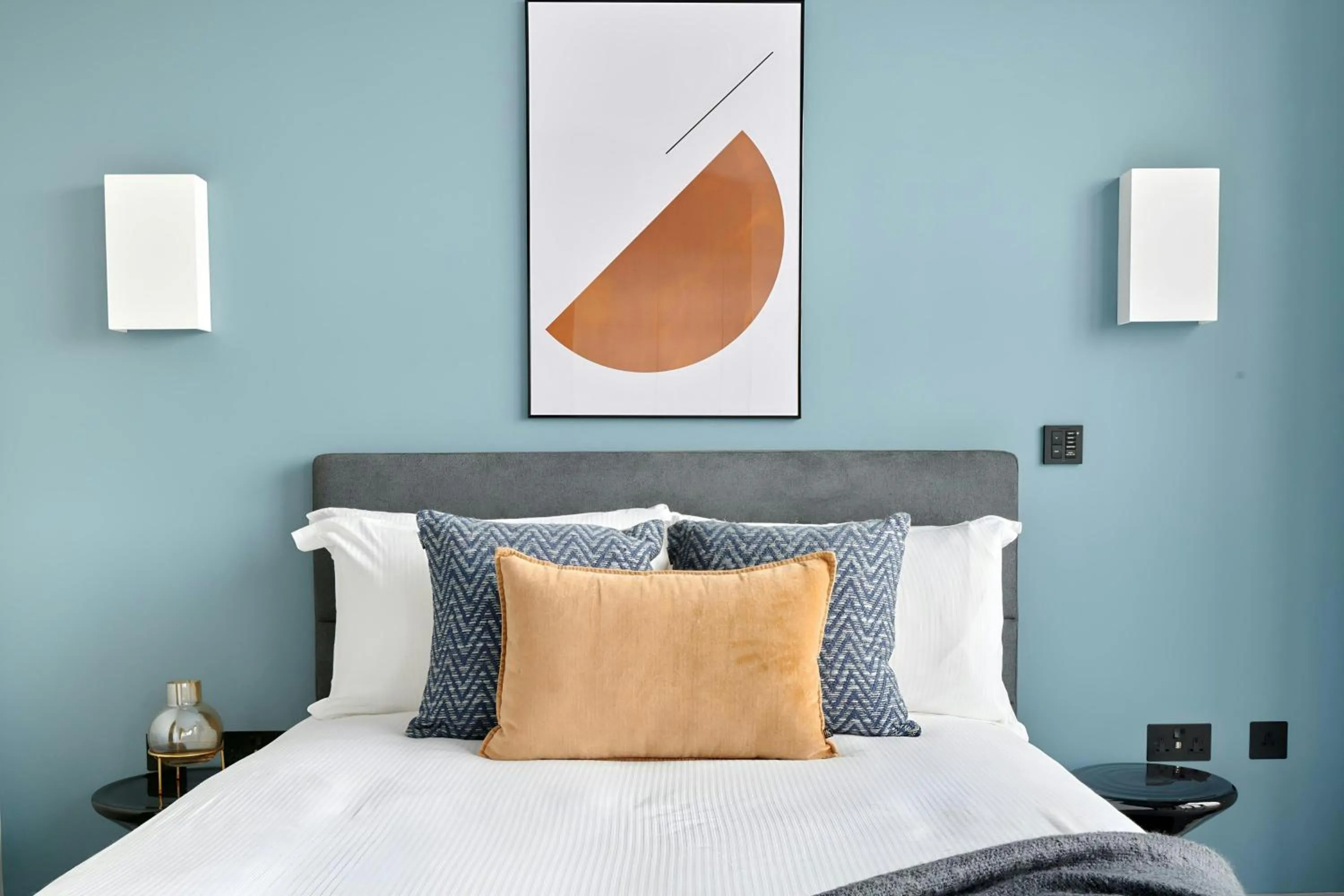 Bedroom, Bed in Sonder by Marriott Bonvoy Back Hill Apartments Clerkenwell