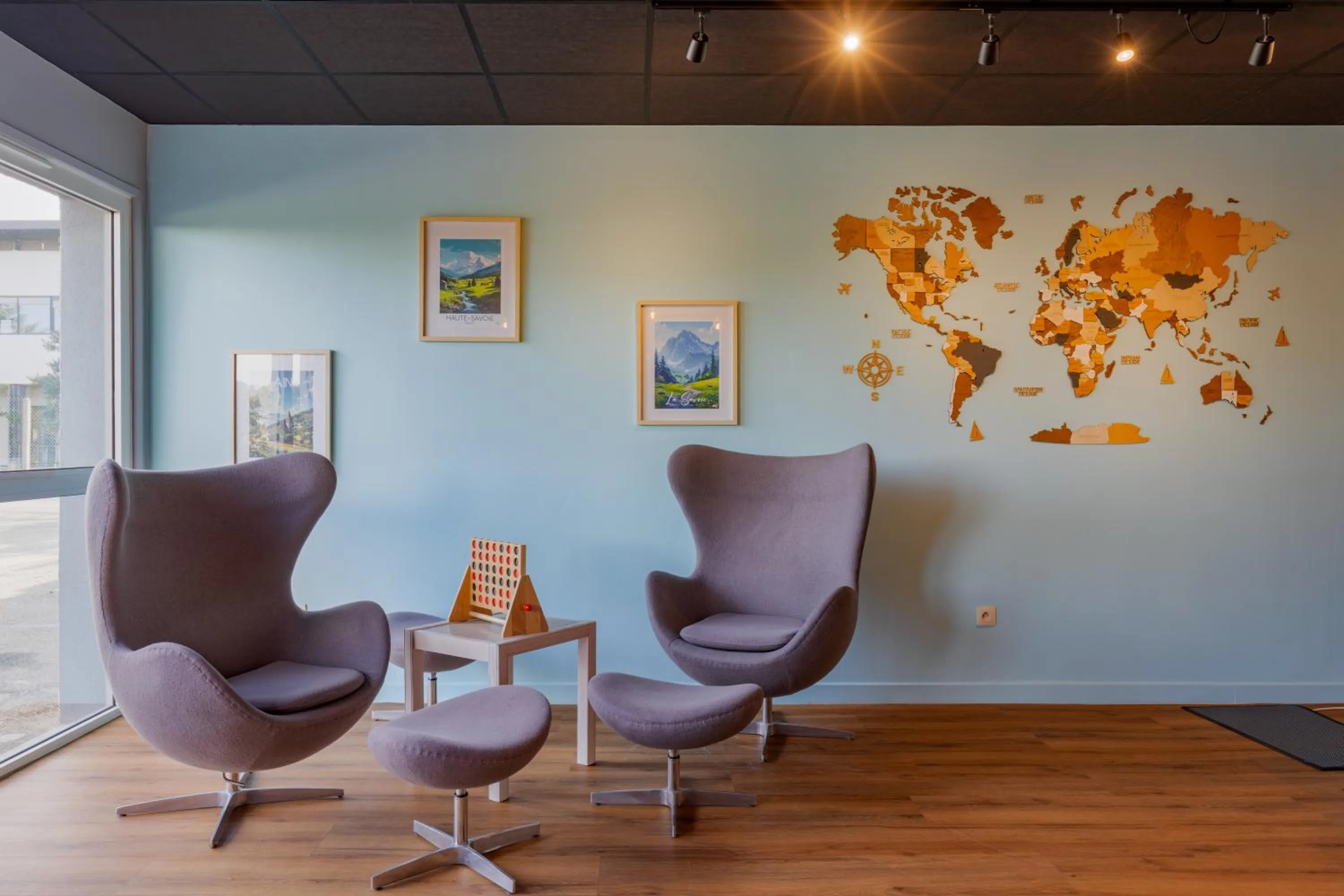 Decorative detail in Kyriad Lyon Est - Saint Bonnet De Mure