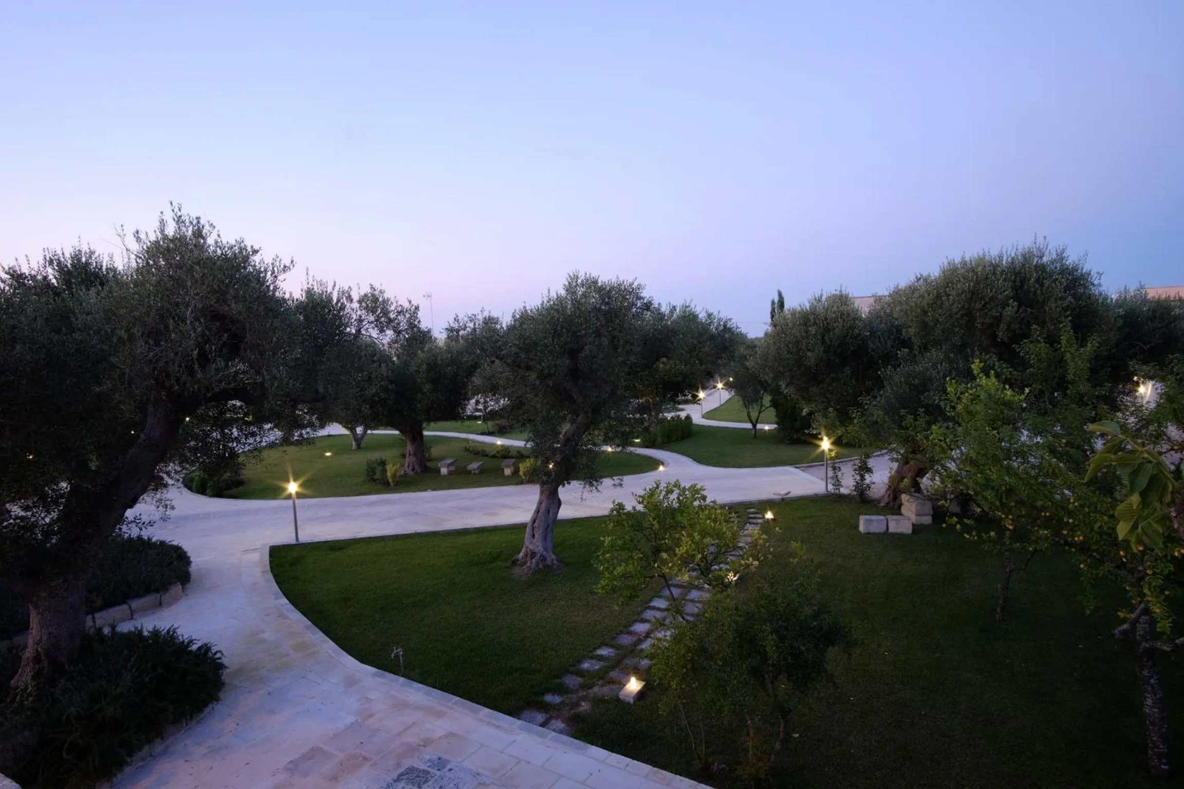 Garden view in Willaria Country House