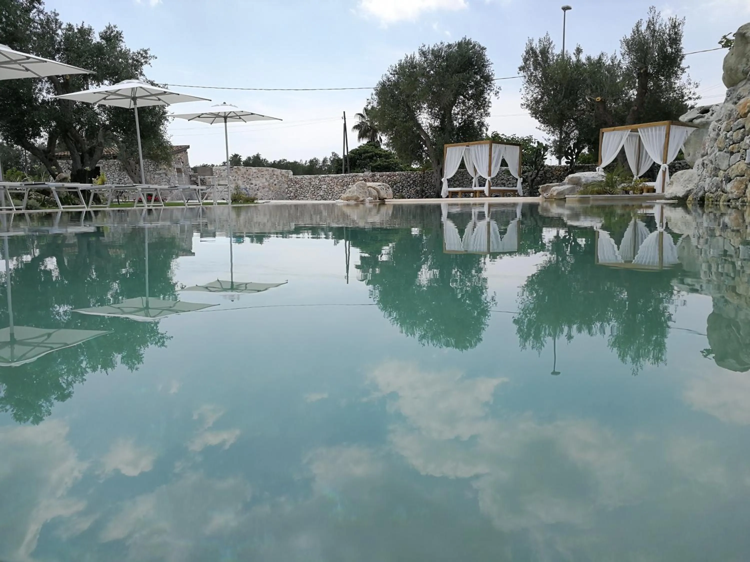 Pool view in Willaria Country House