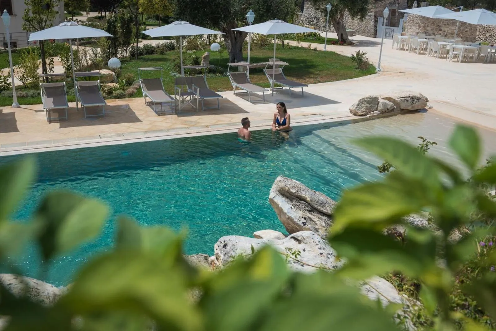 Pool view in Willaria Country House