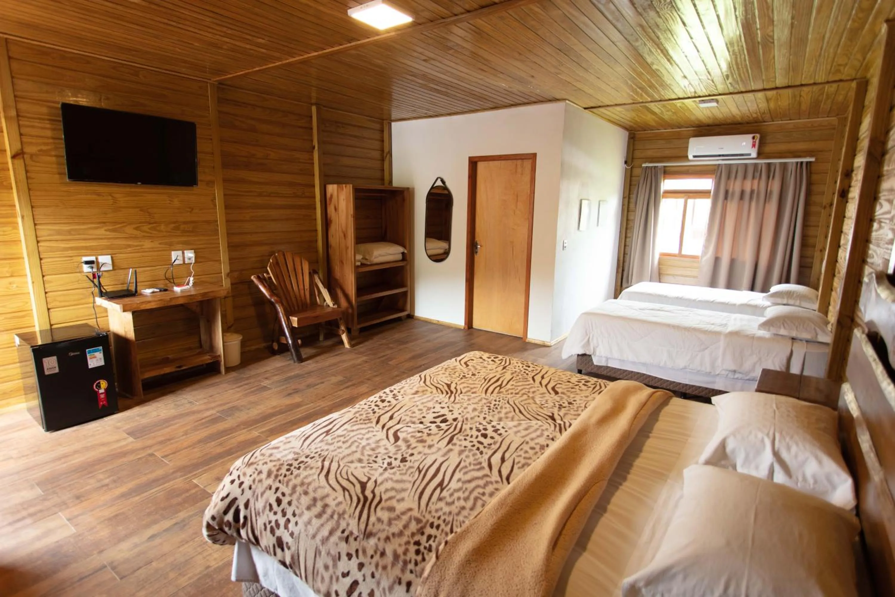 Bed in Hotel Fazenda Casarão do Vale