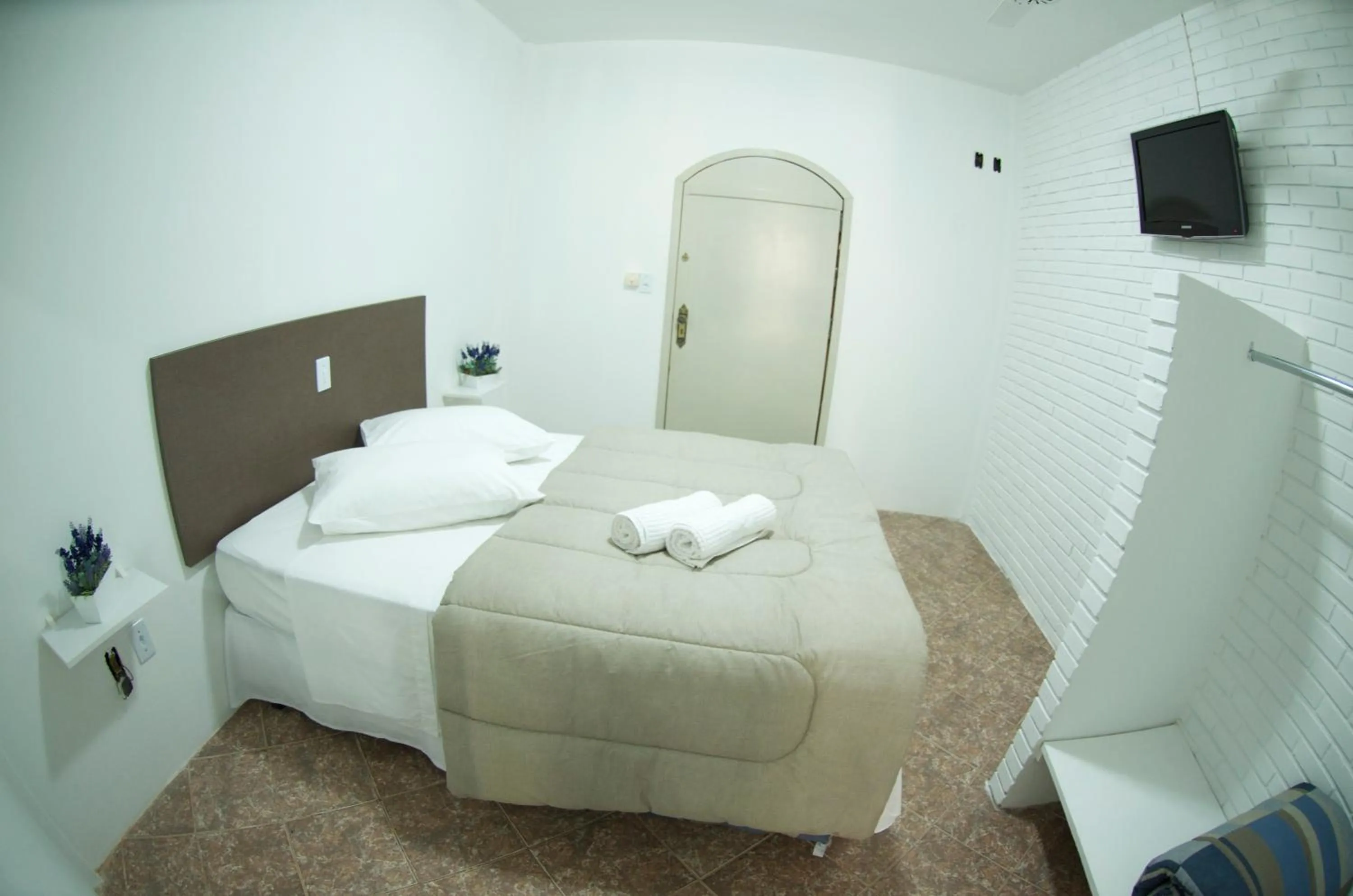 Bed in Hotel Fazenda Casarão do Vale