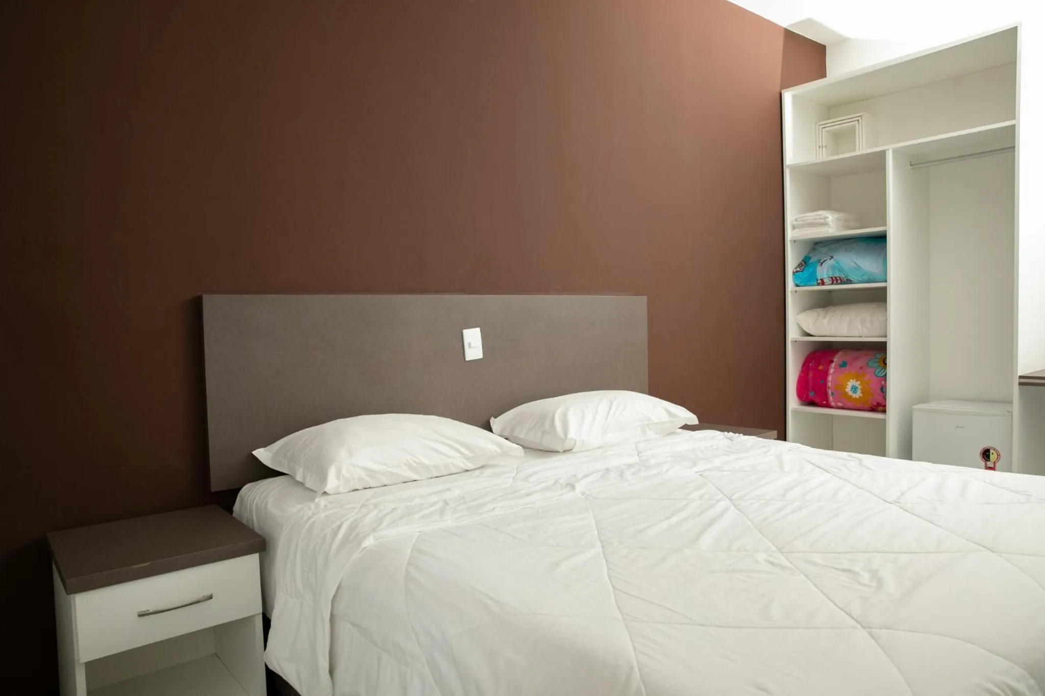 Bed in Hotel Fazenda Casarão do Vale