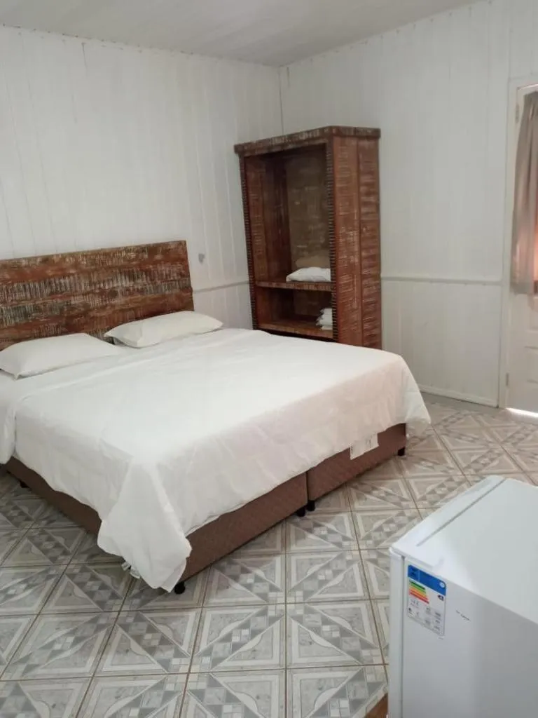 Bed in Hotel Fazenda Casarão do Vale