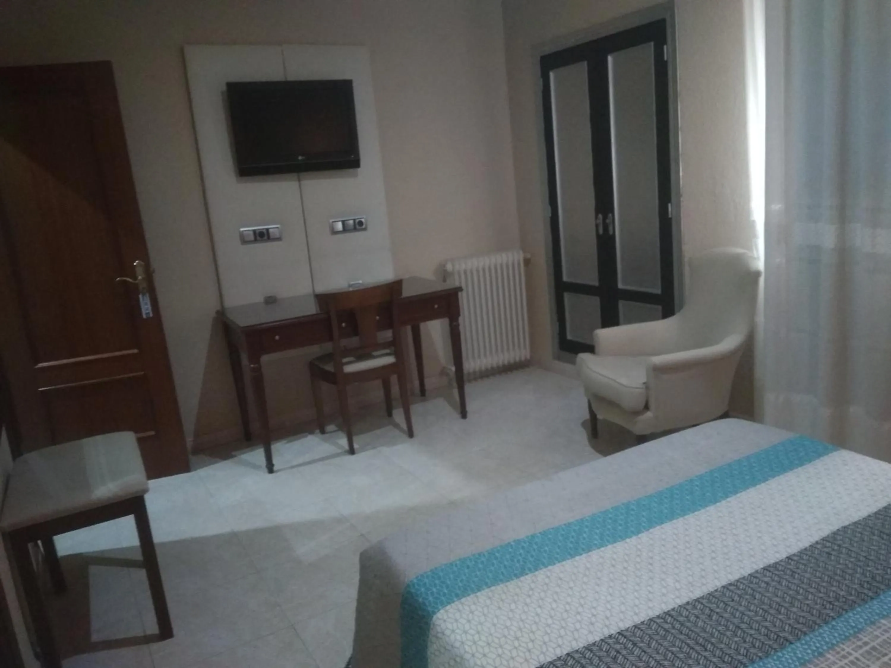 Bed in Hotel Nuevo Ara