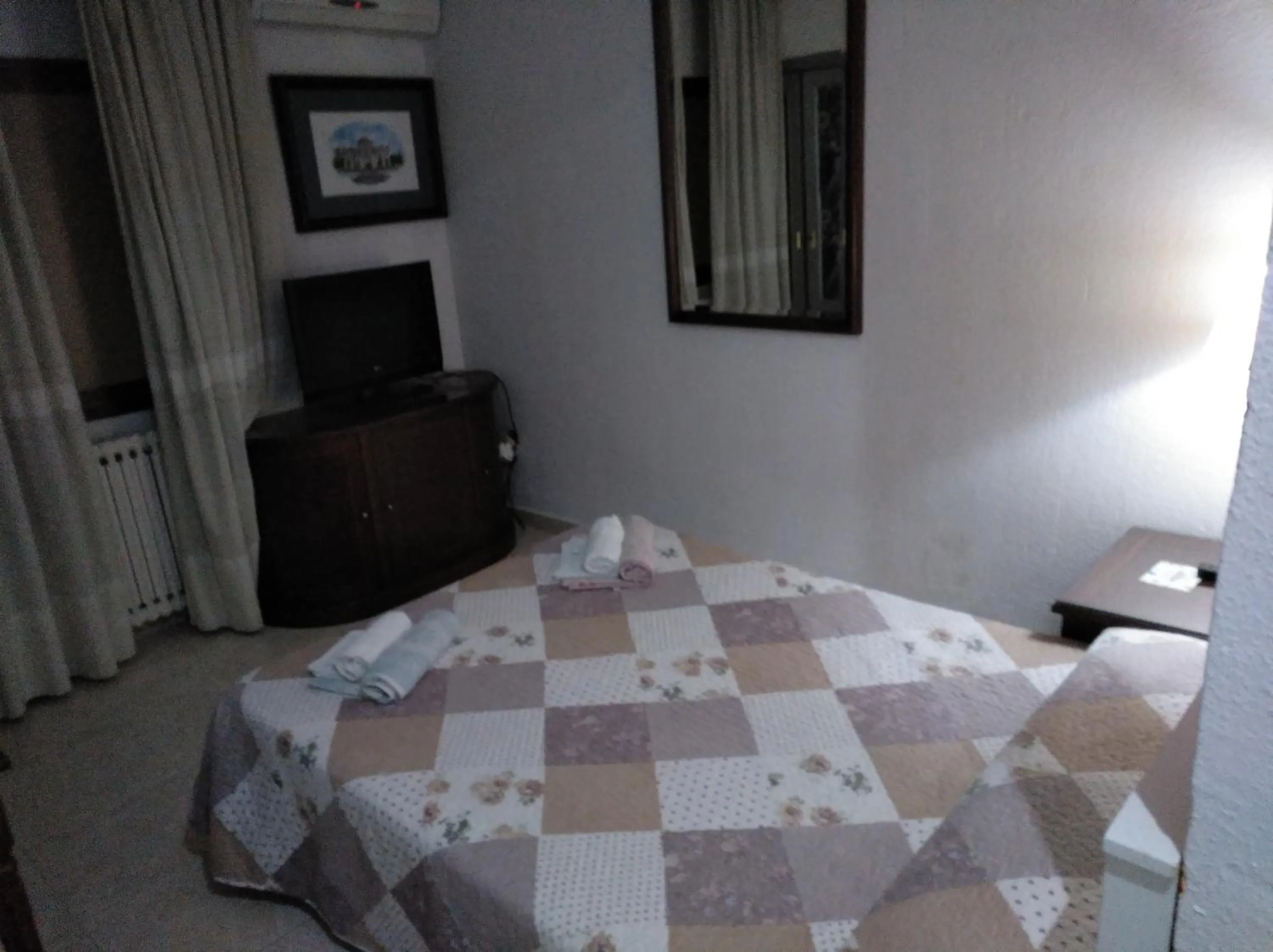 Bed in Hotel Nuevo Ara