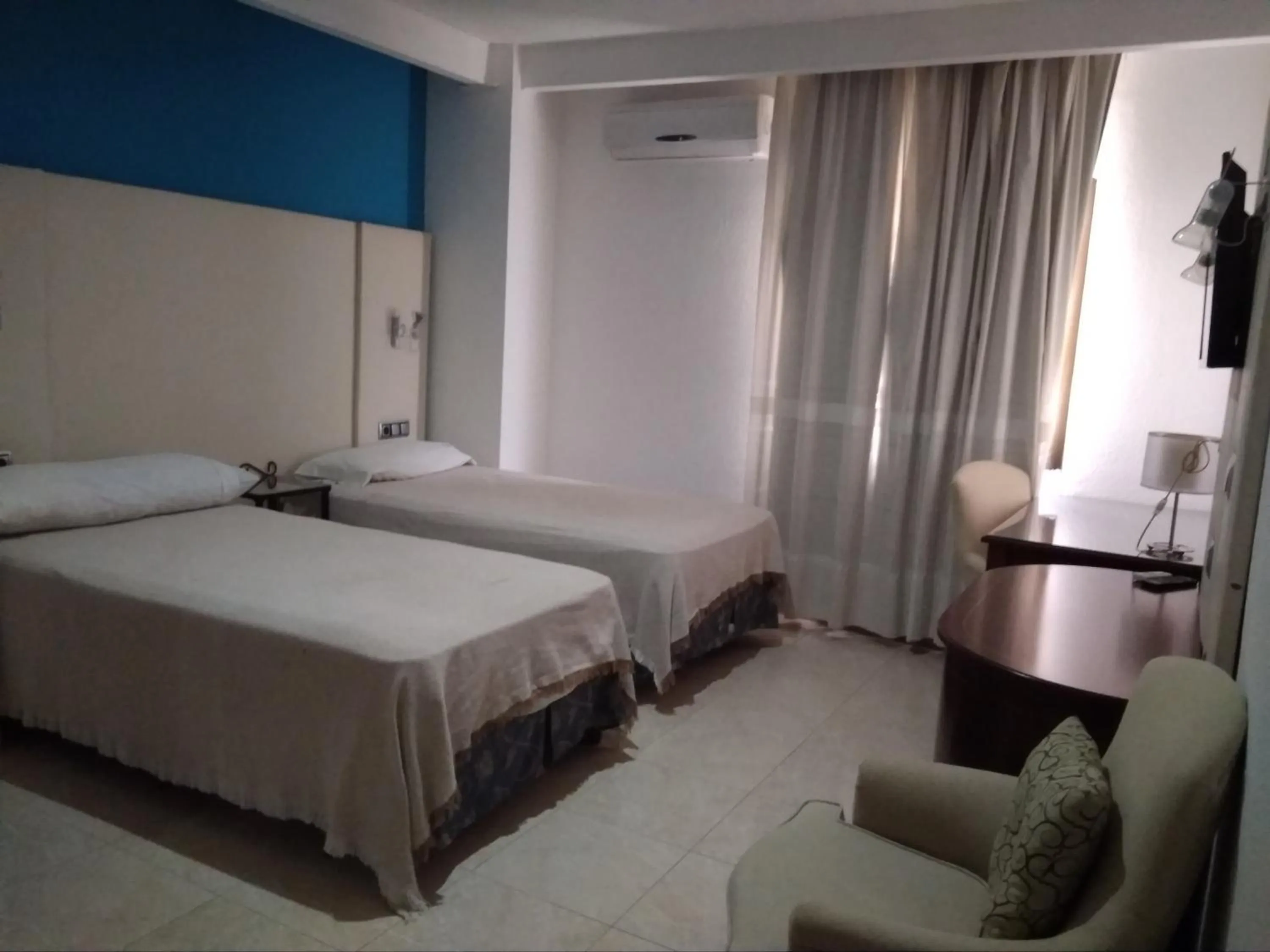 Bed in Hotel Nuevo Ara