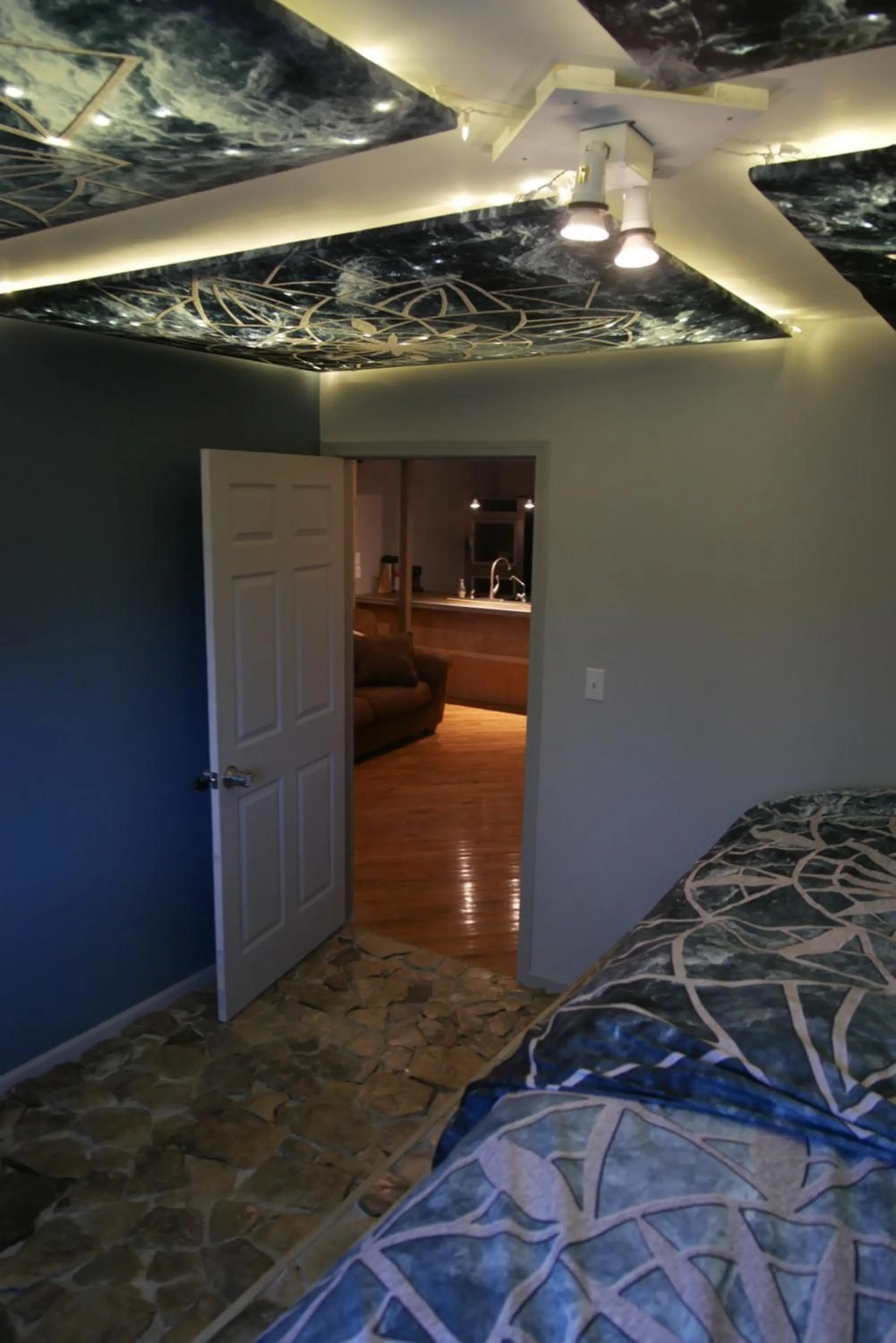 Bedroom in Lost River Hostel