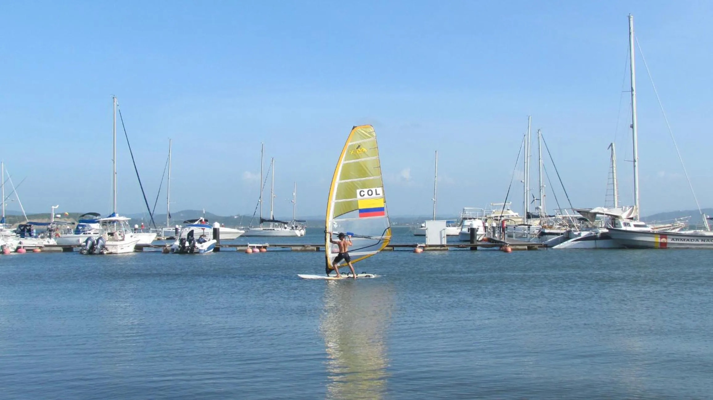 Sea view in Marina Puerto Velero