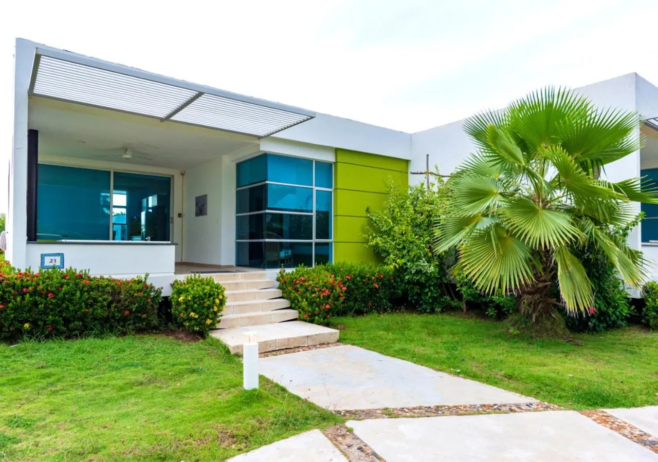 Garden view in Marina Puerto Velero