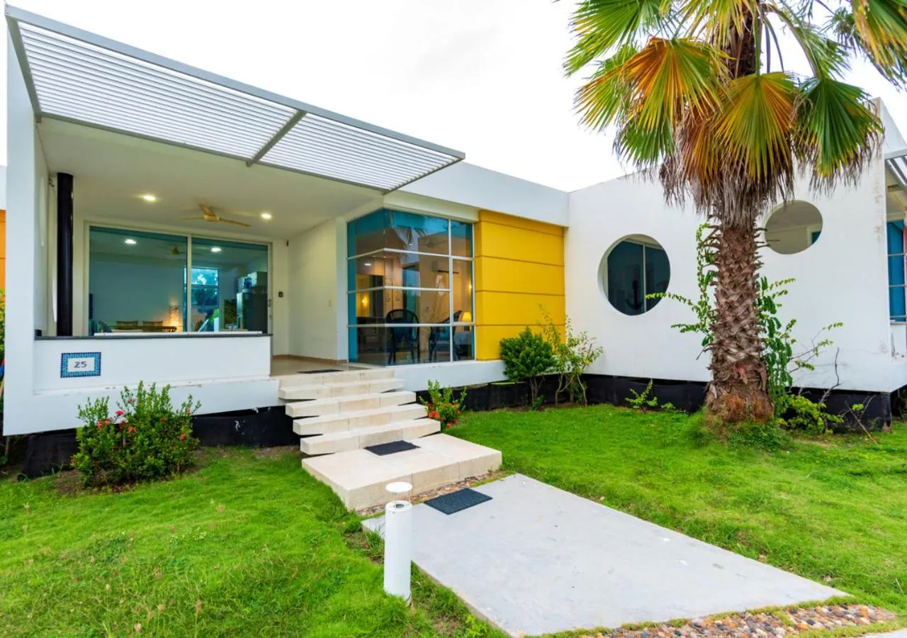 Garden view in Marina Puerto Velero