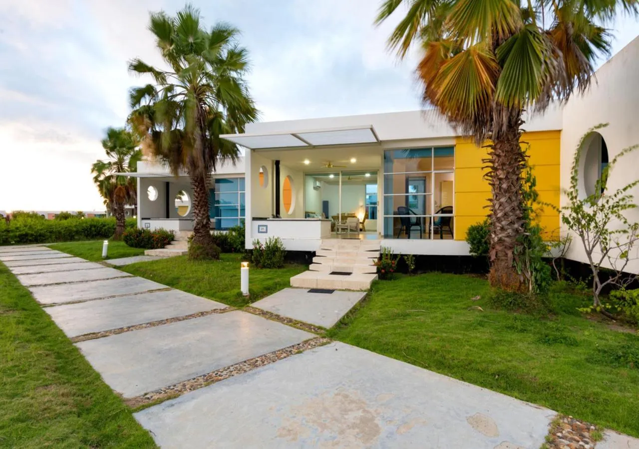 Garden view in Marina Puerto Velero