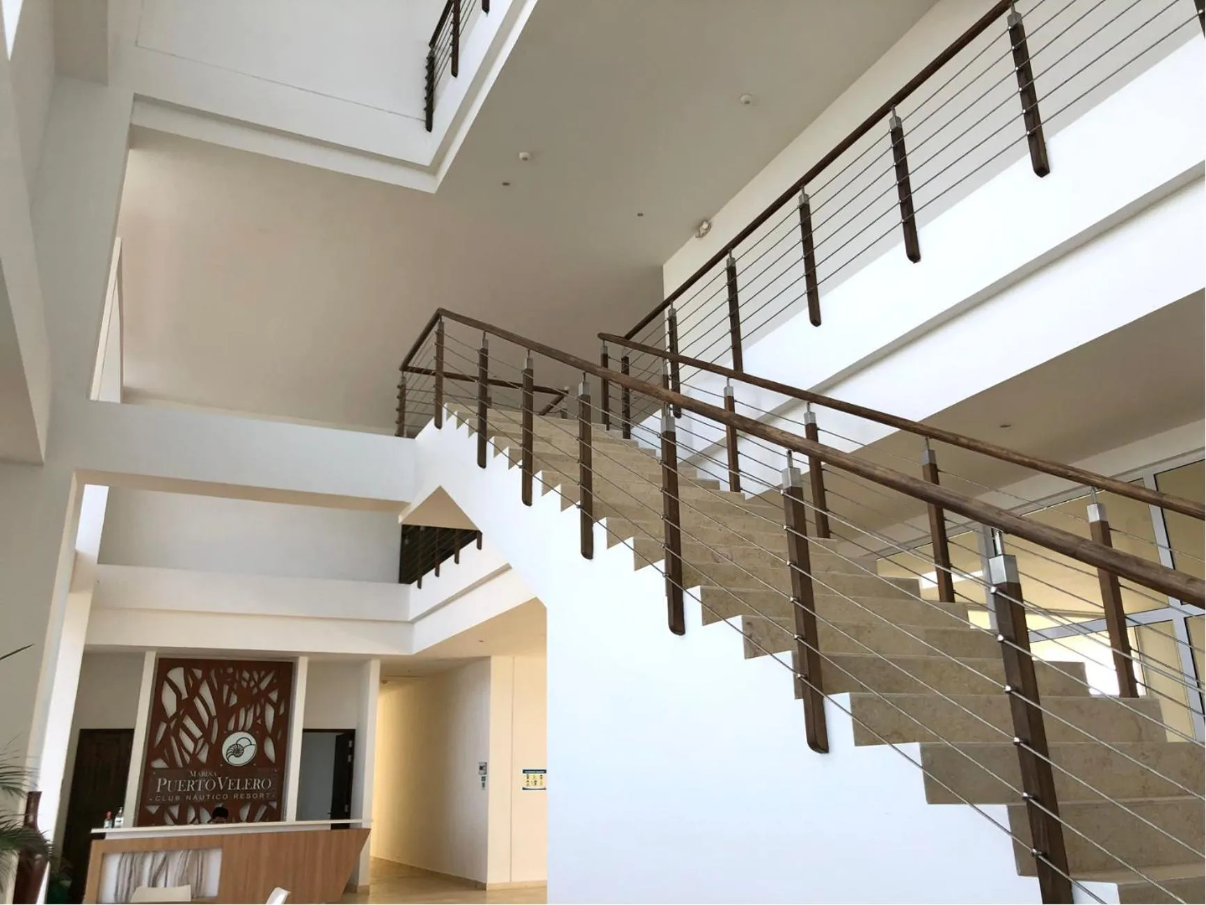 Lobby or reception in Marina Puerto Velero