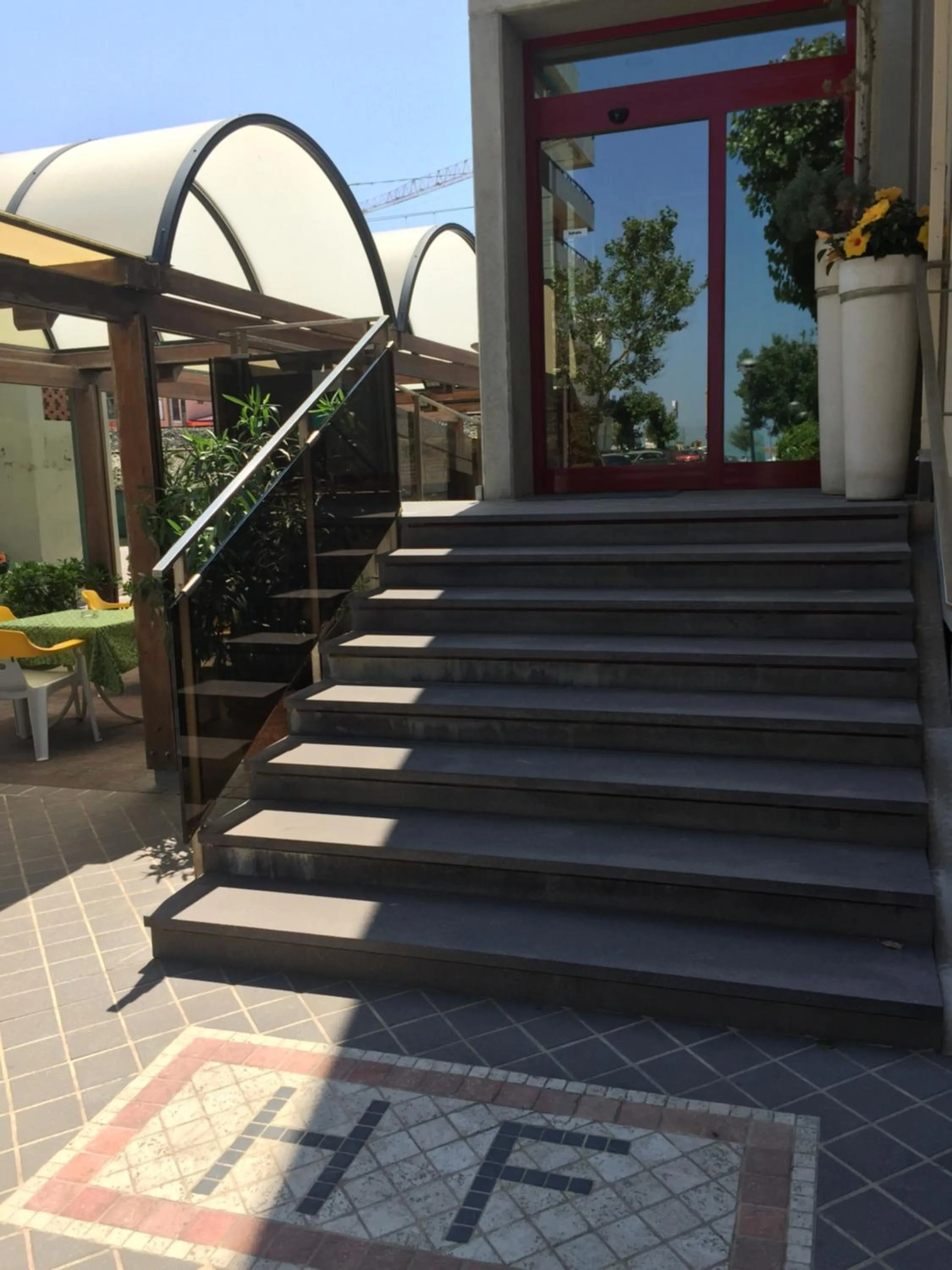 Facade/entrance in Hotel Fiorella