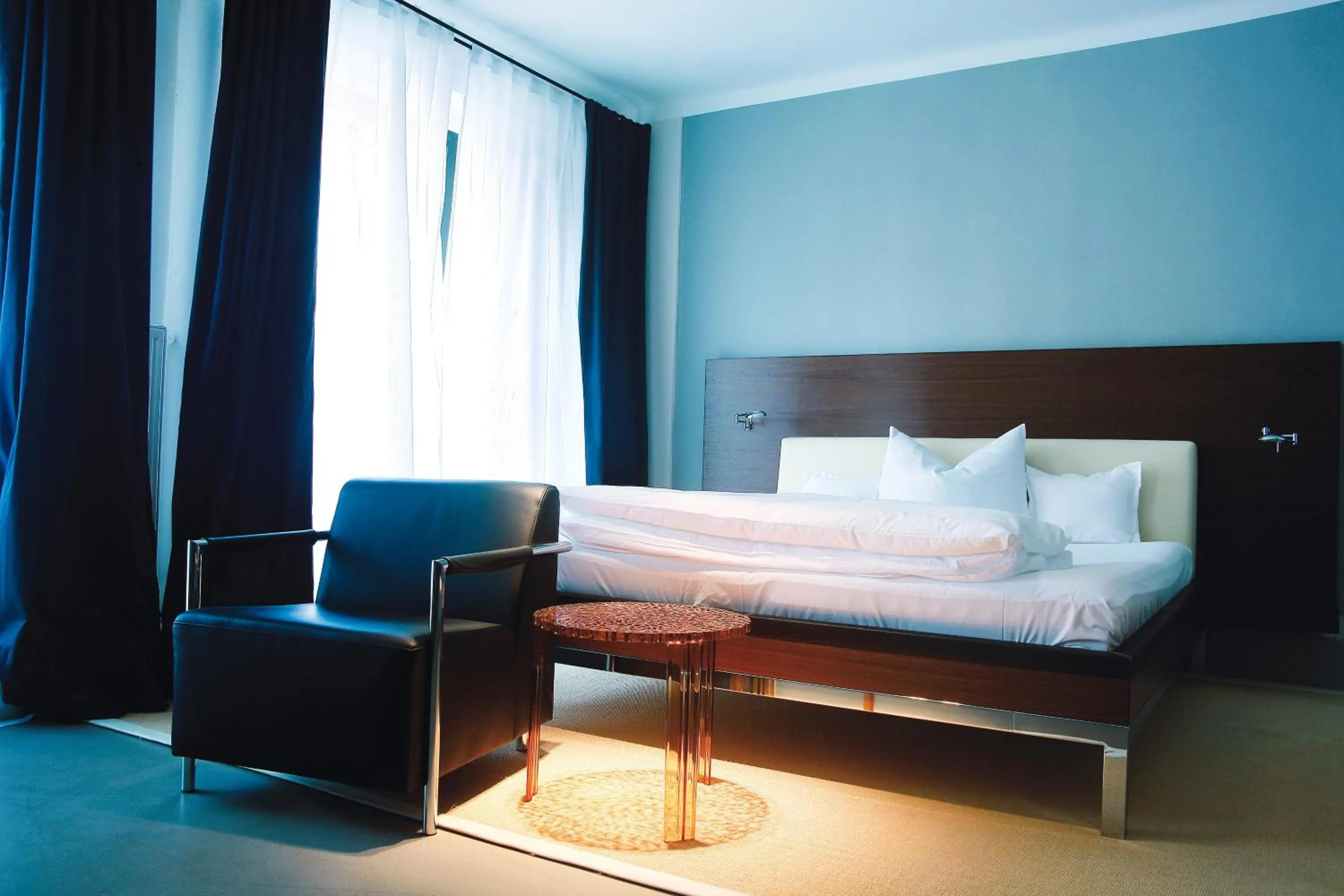 Decorative detail, Bed in Frühstückshotel im Goldschmiedehaus