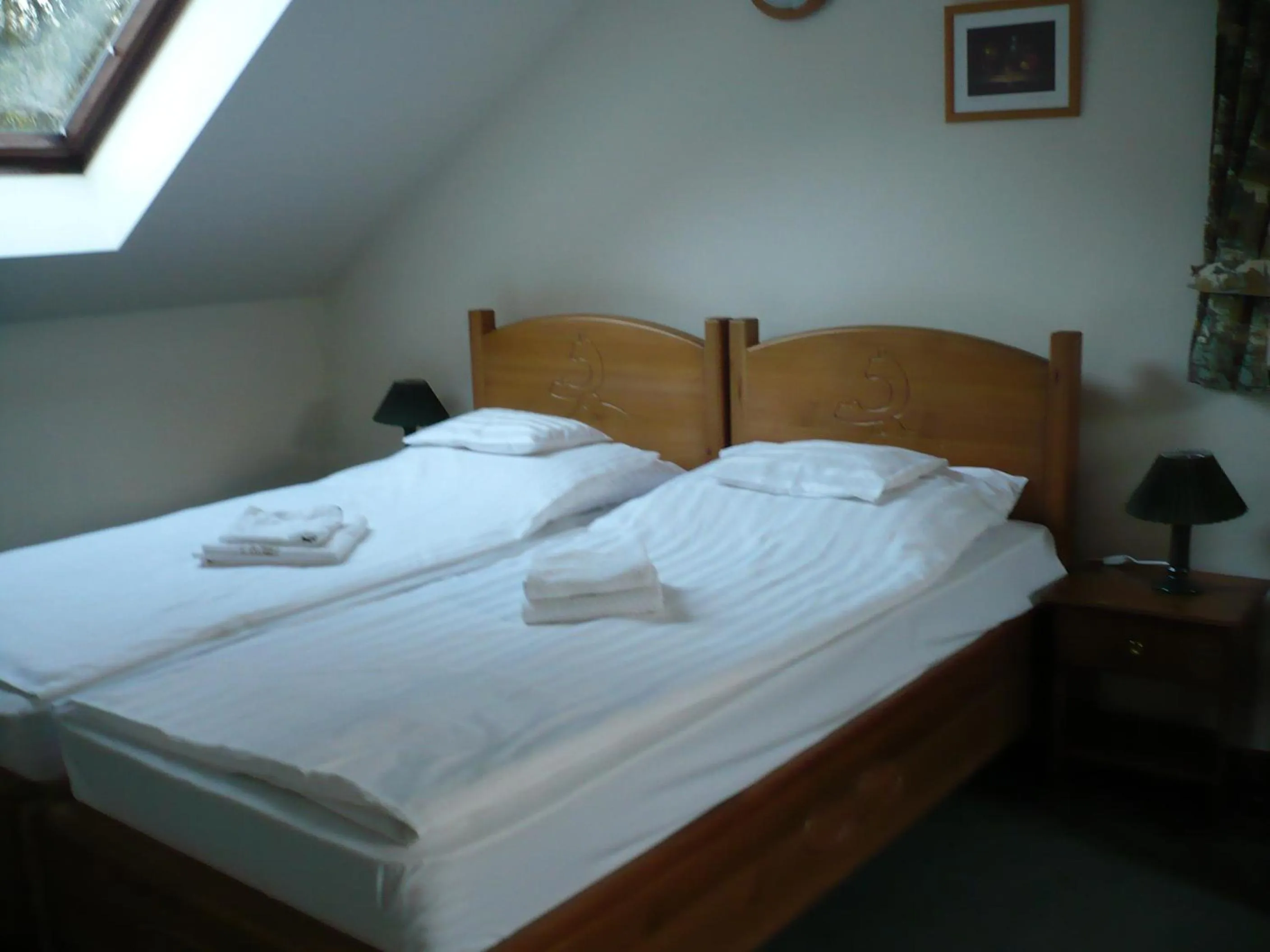 Bed in St. Hubertus Étterem és Panzió