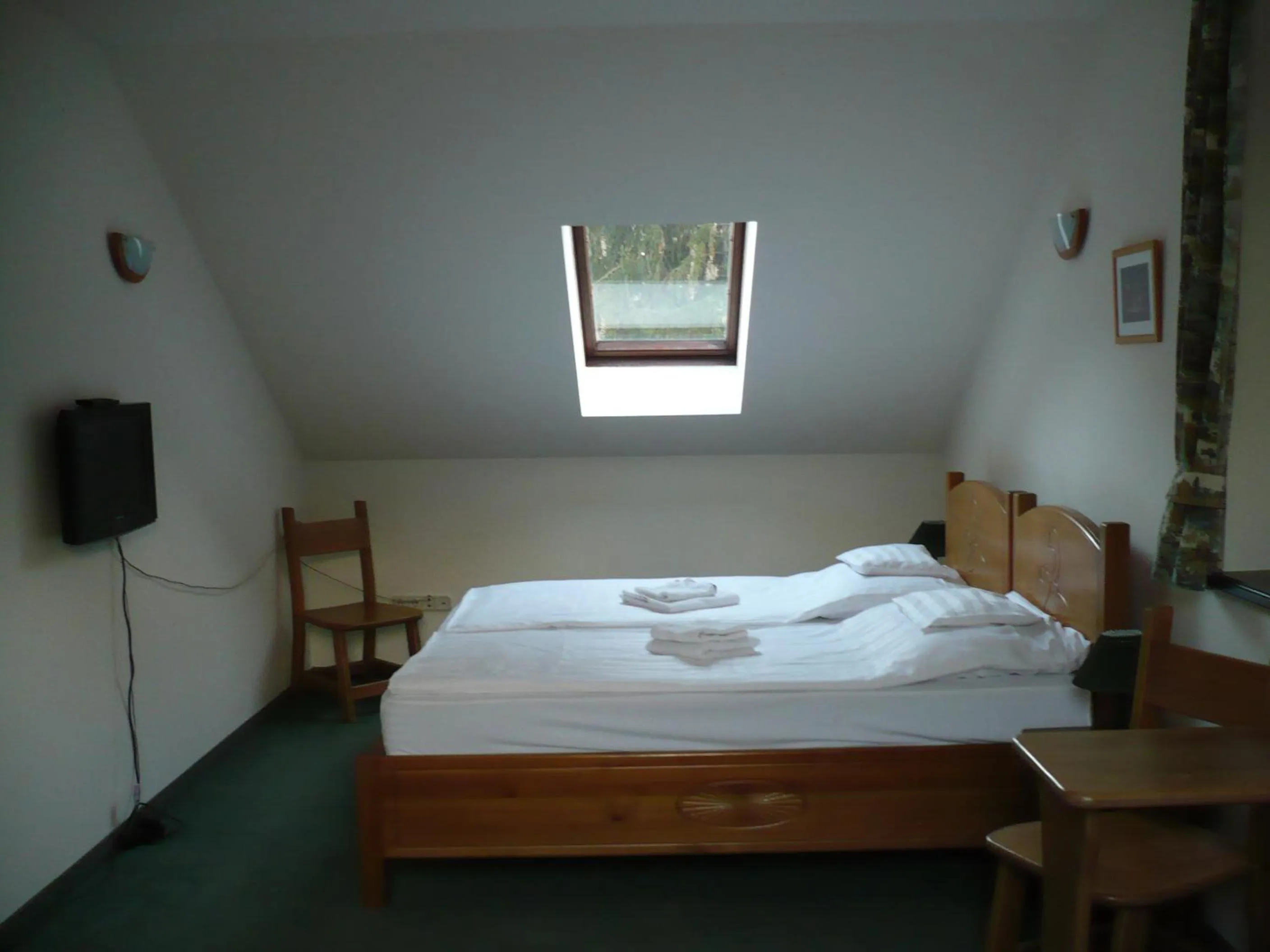 Bedroom, Bed in St. Hubertus Étterem és Panzió