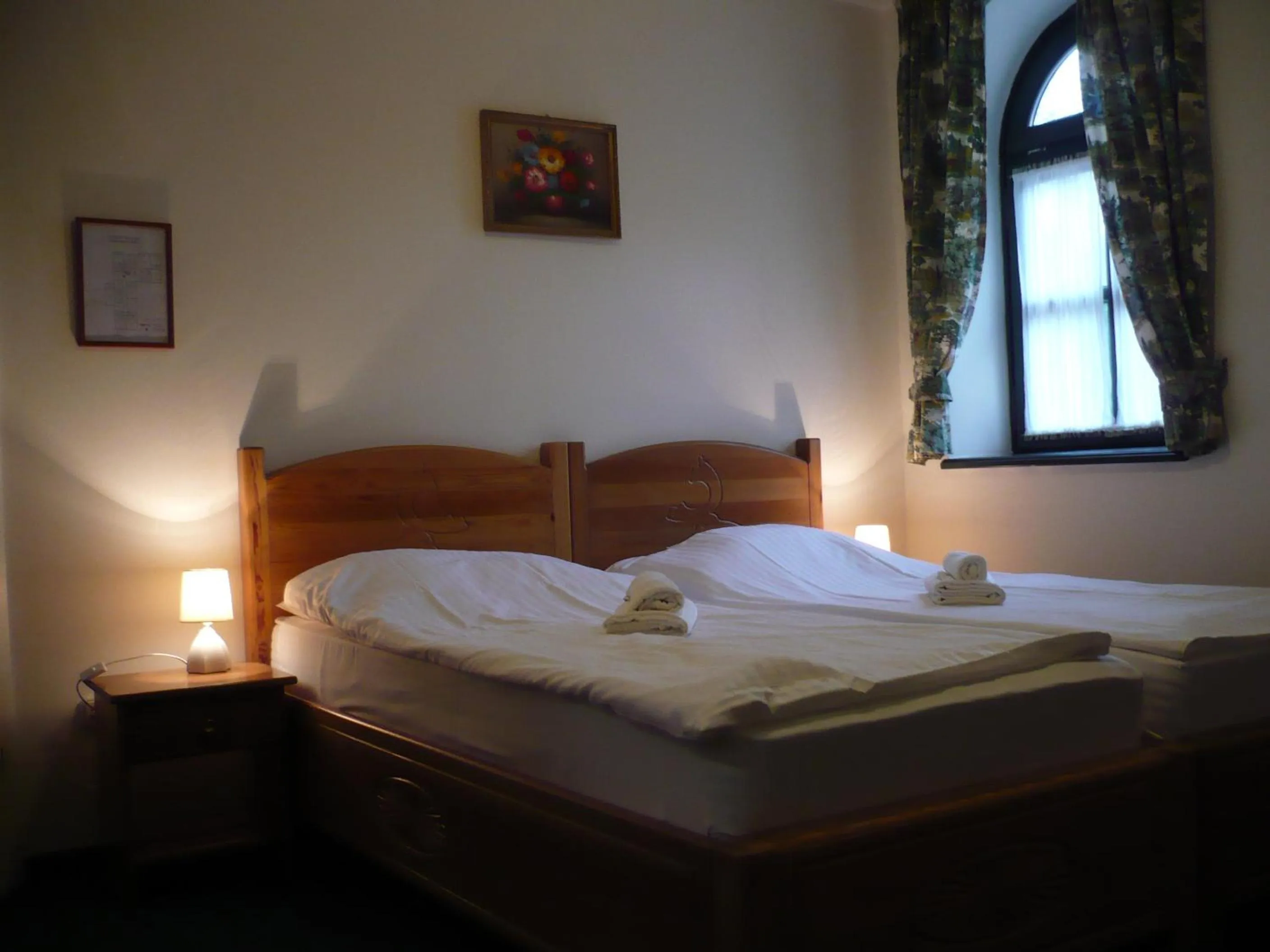 Bed in St. Hubertus Étterem és Panzió