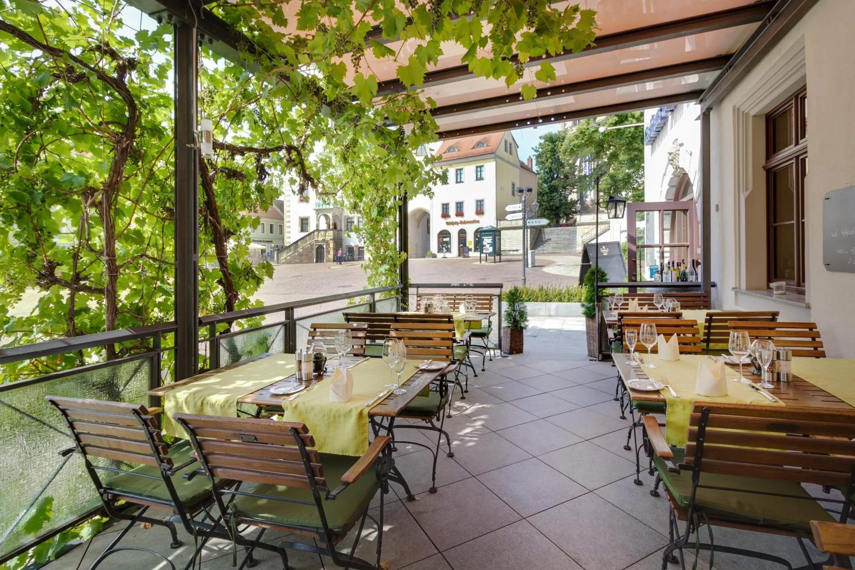 Balcony/Terrace in Gasthaus Zum Schwan