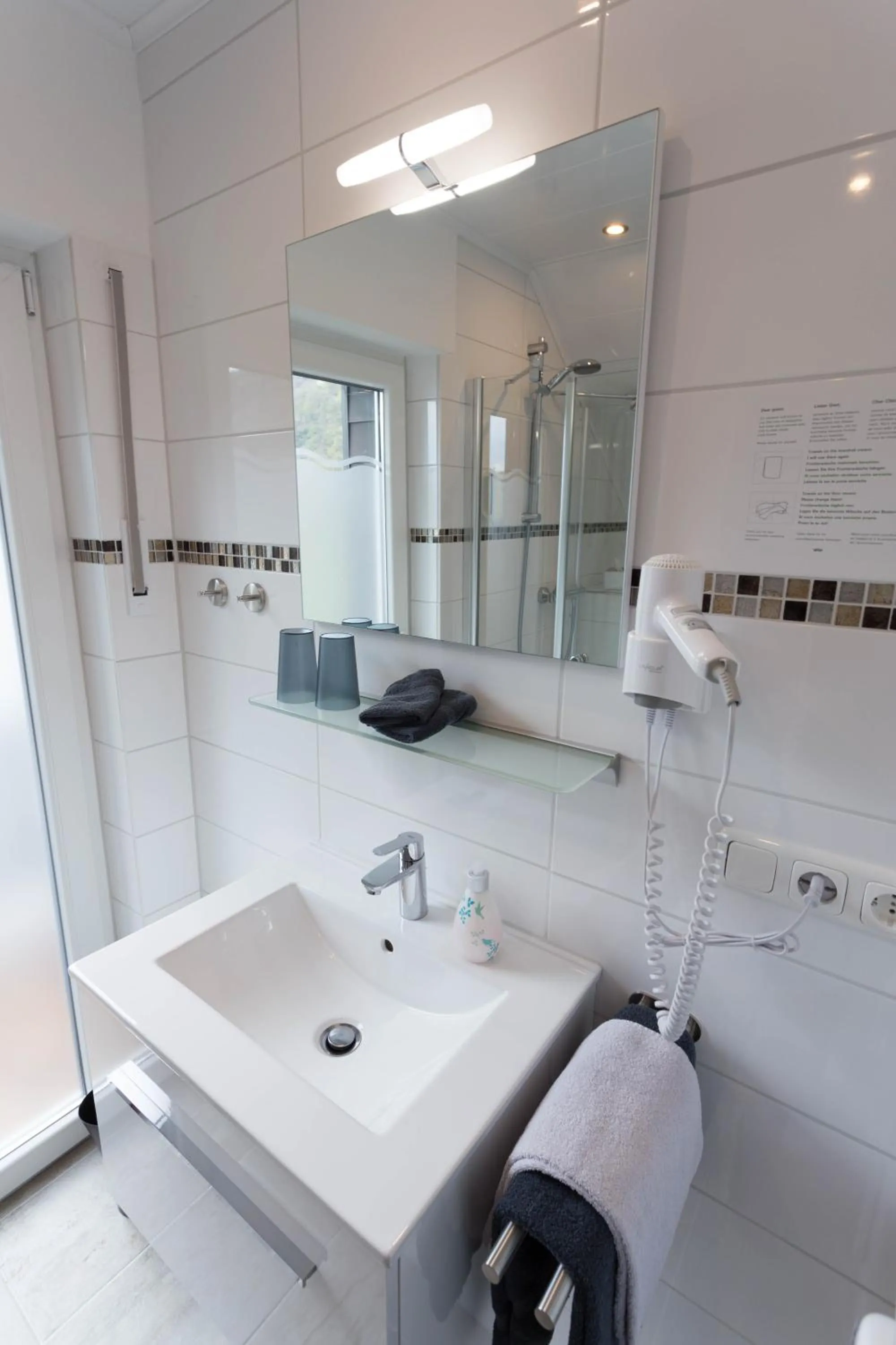 Bathroom in Hotel Restaurant Sonnenlay