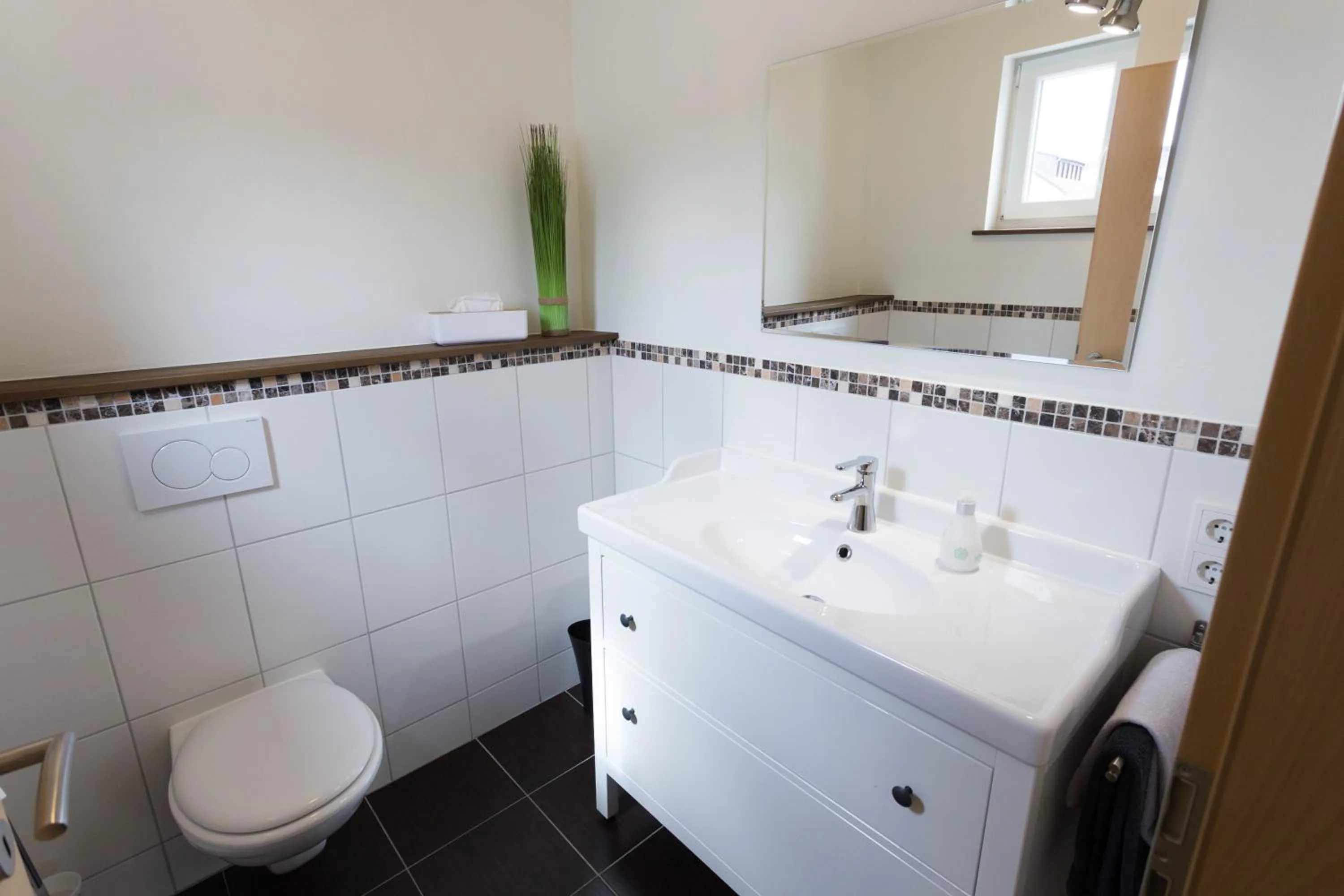 Bathroom in Hotel Restaurant Sonnenlay