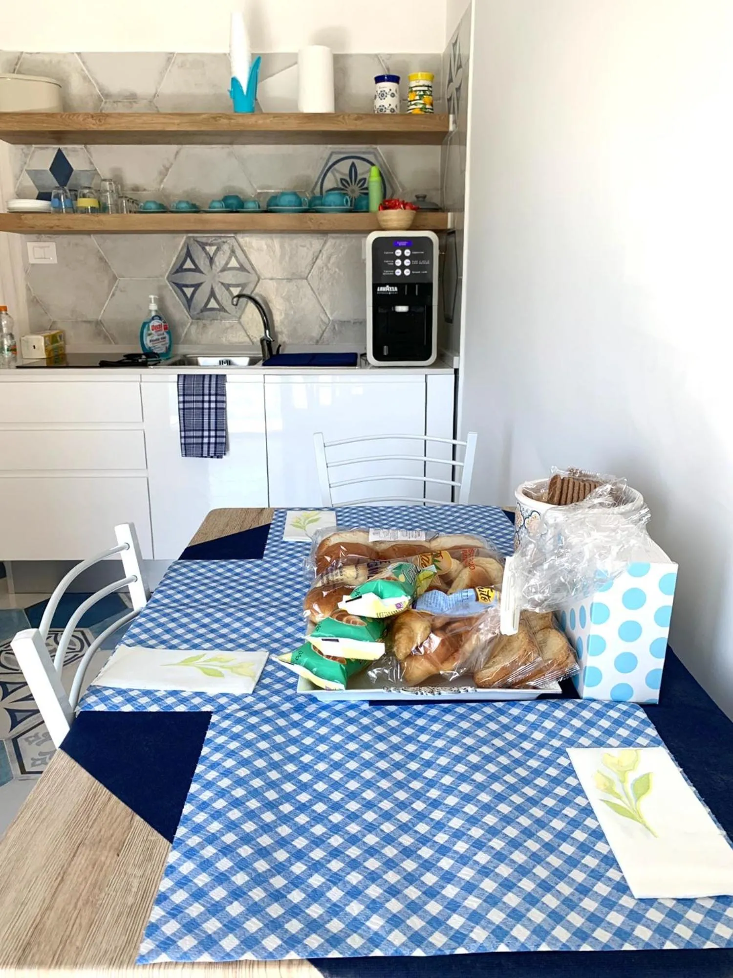 Kitchen or kitchenette in Mille tramonti Agropoli sunset suite