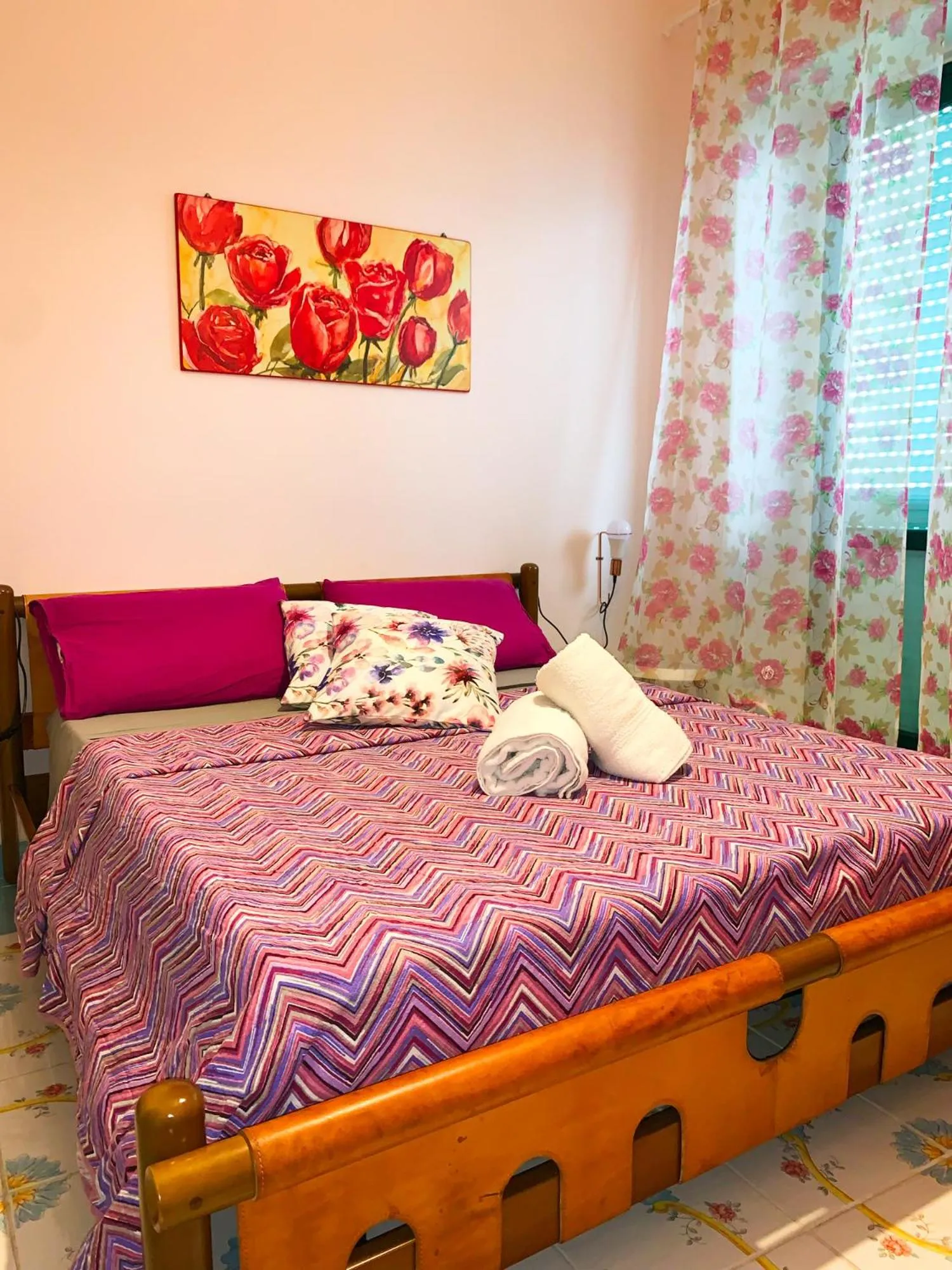 Bed in Mille tramonti Agropoli sunset suite