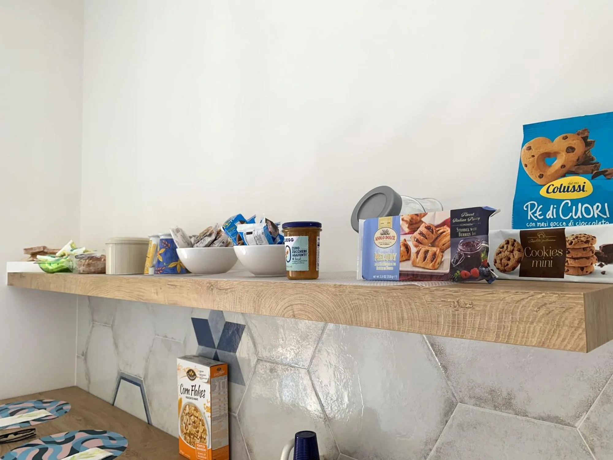 Food close-up in Mille tramonti Agropoli sunset suite