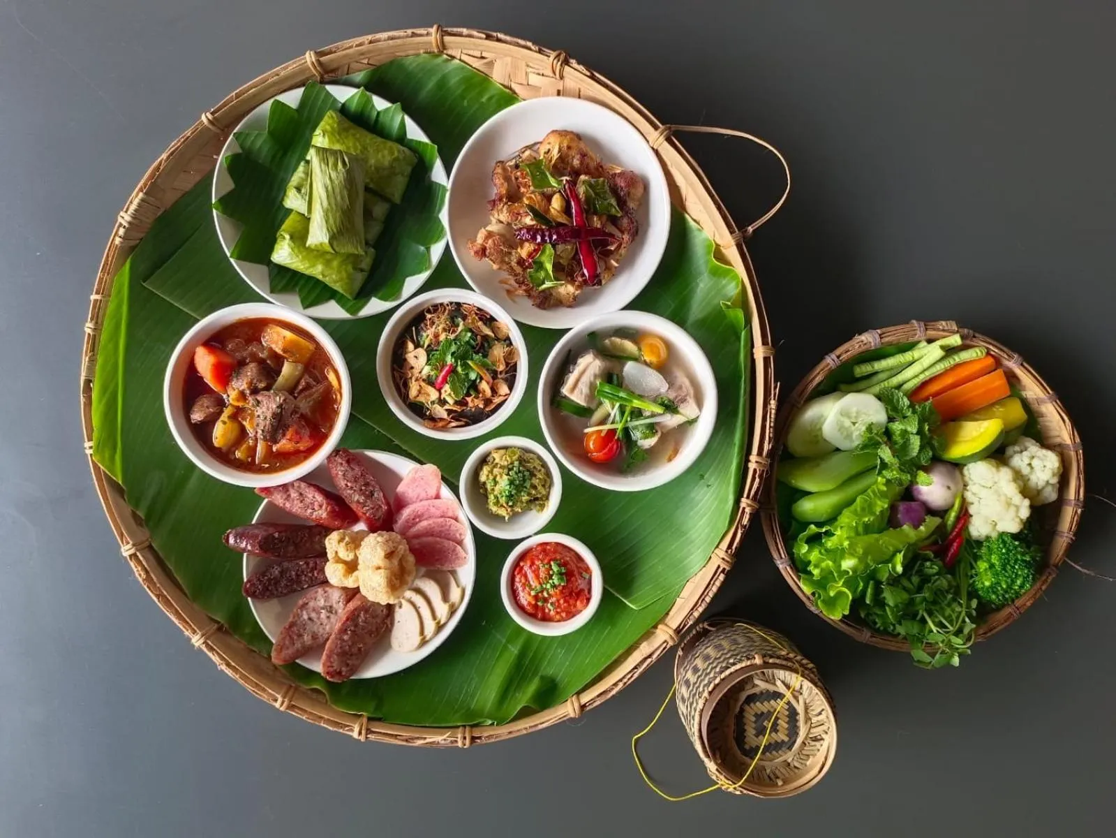 Meals in The Namkhan, a Small Luxury Hotel of the World