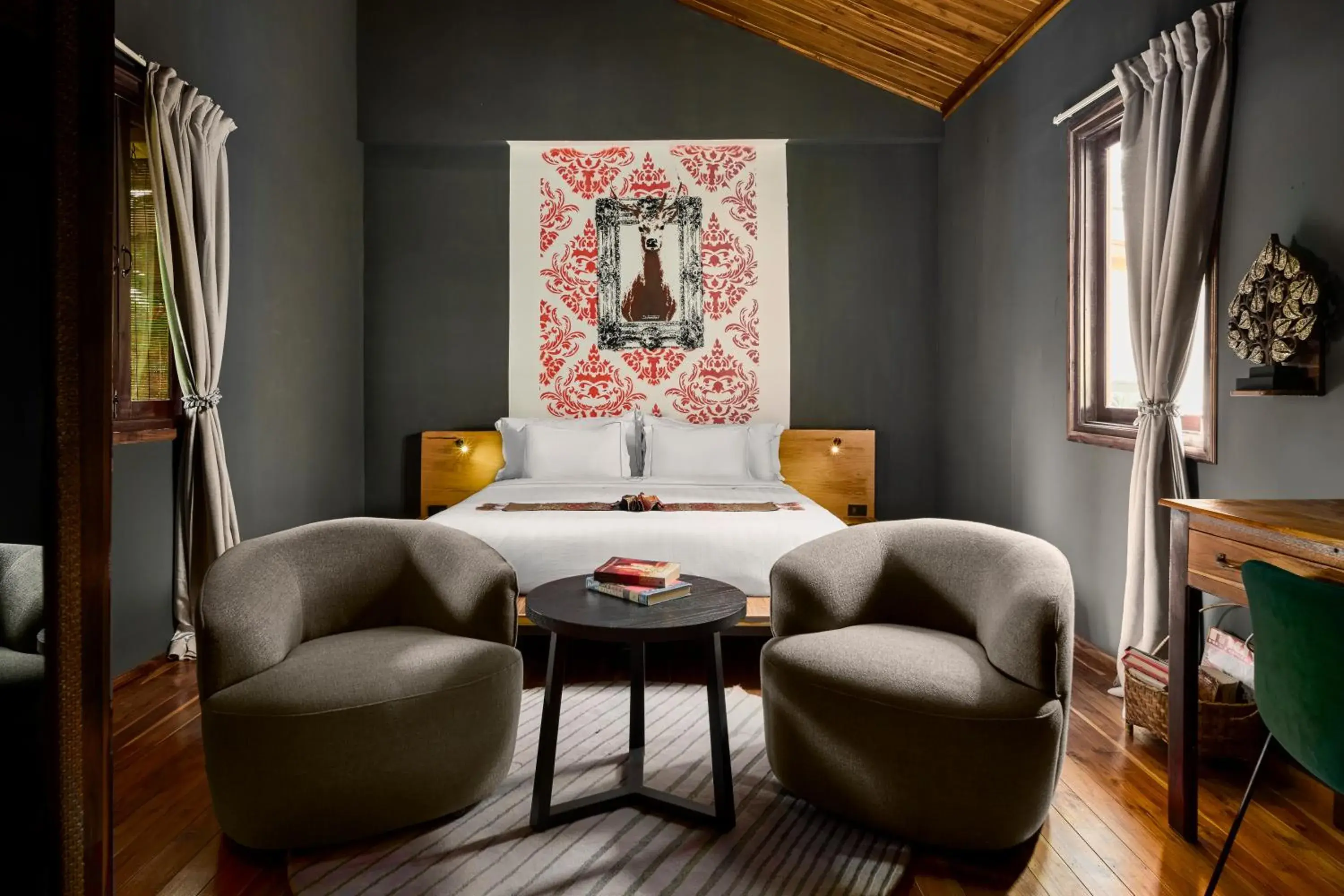 Art Deluxe Room in The Namkhan, a Small Luxury Hotel of the World Art Deluxe Room in The Namkhan, a Small Luxury Hotel of the World