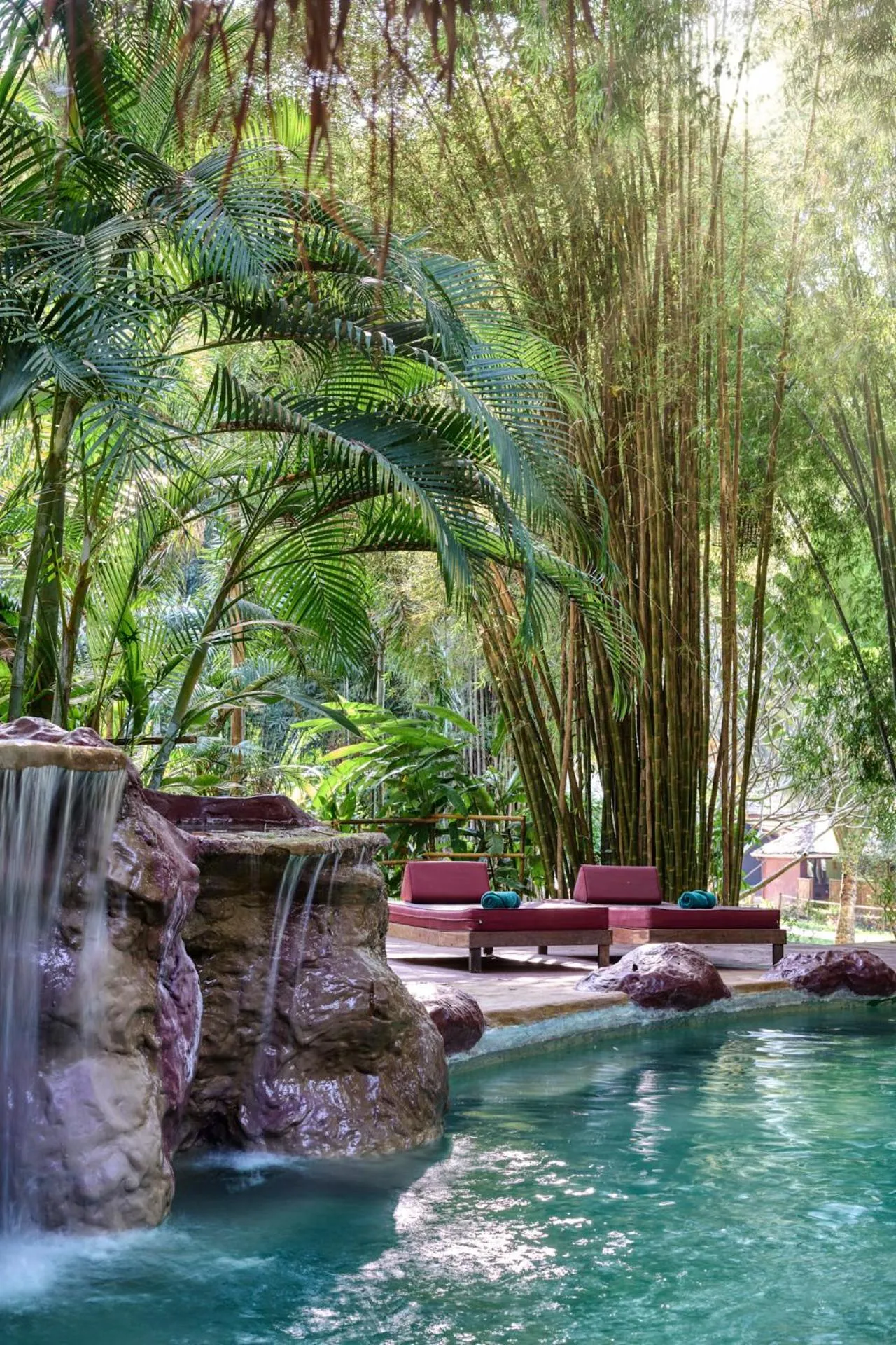 Sauna in The Namkhan, a Small Luxury Hotel of the World