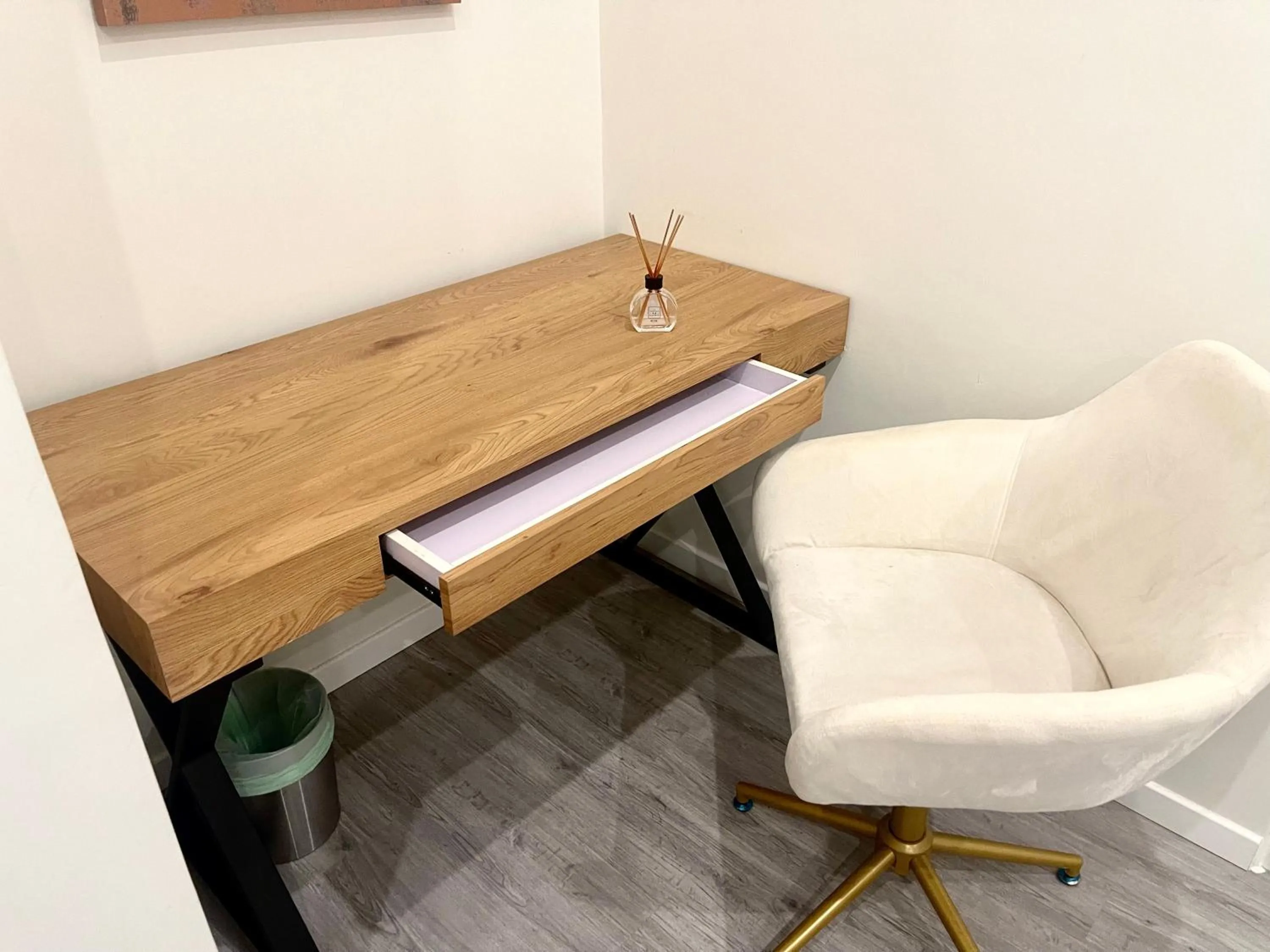 Seating area in Villa Berlioz