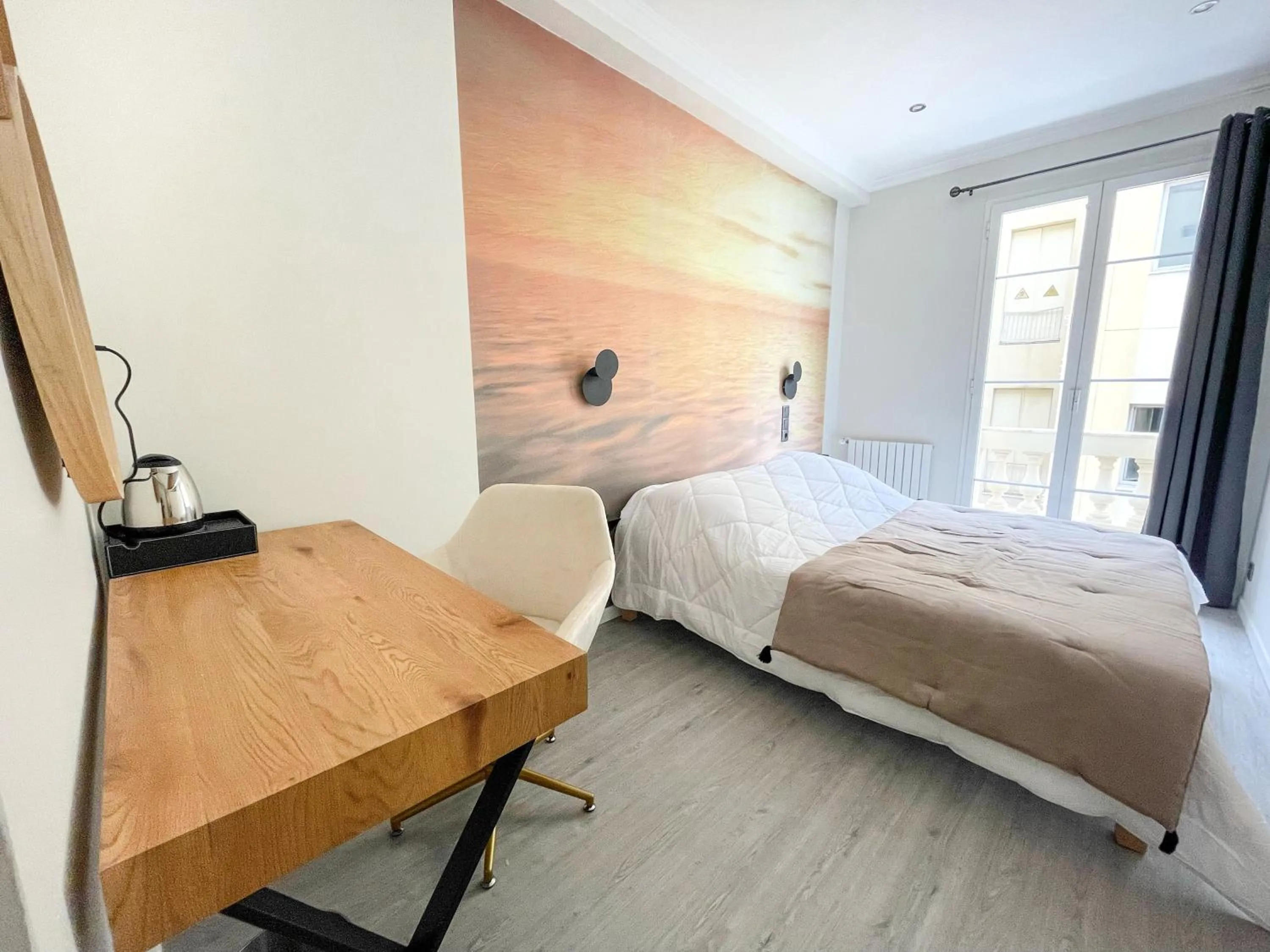 Bed in Villa Berlioz