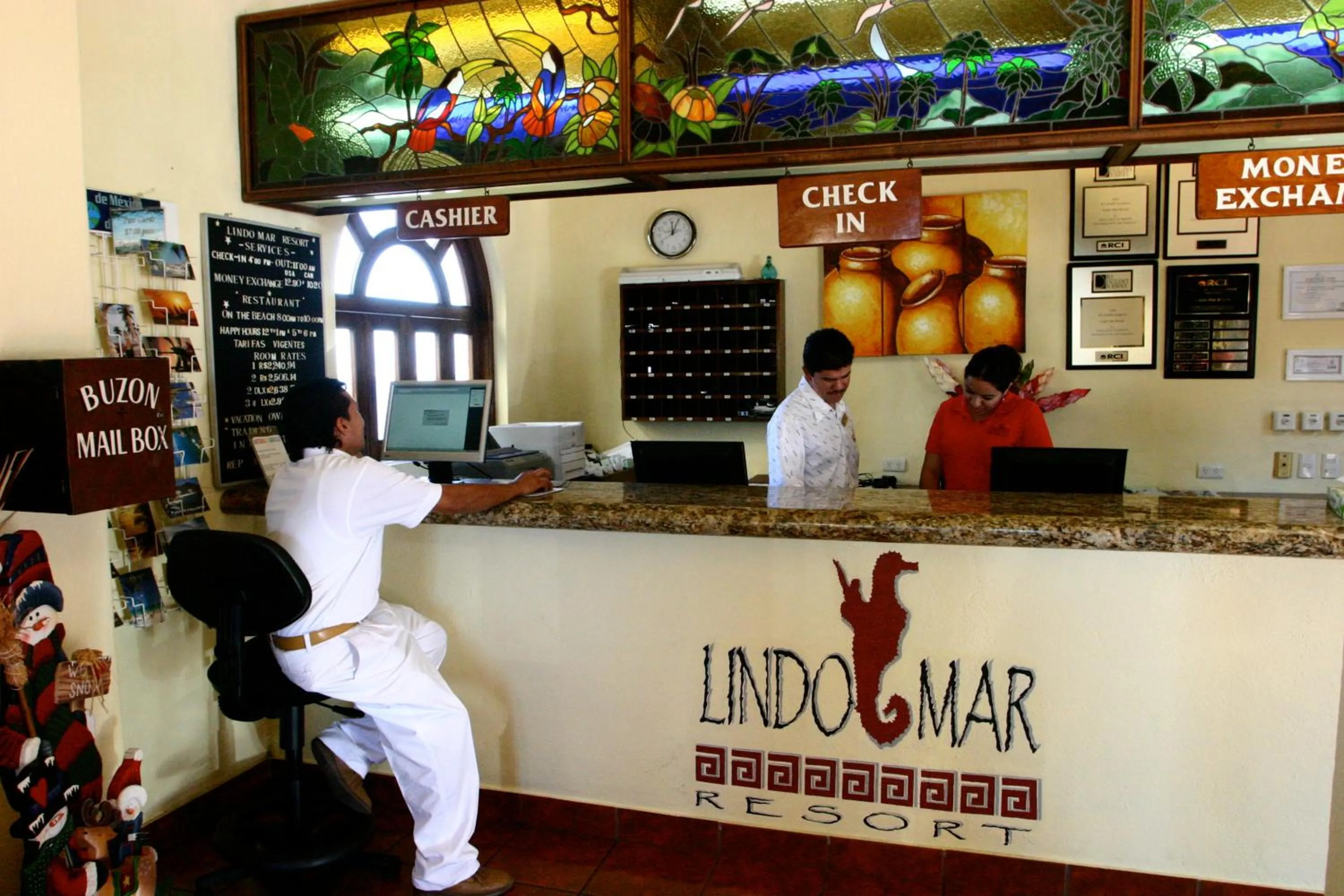 Property logo or sign in Lindo Mar Resort