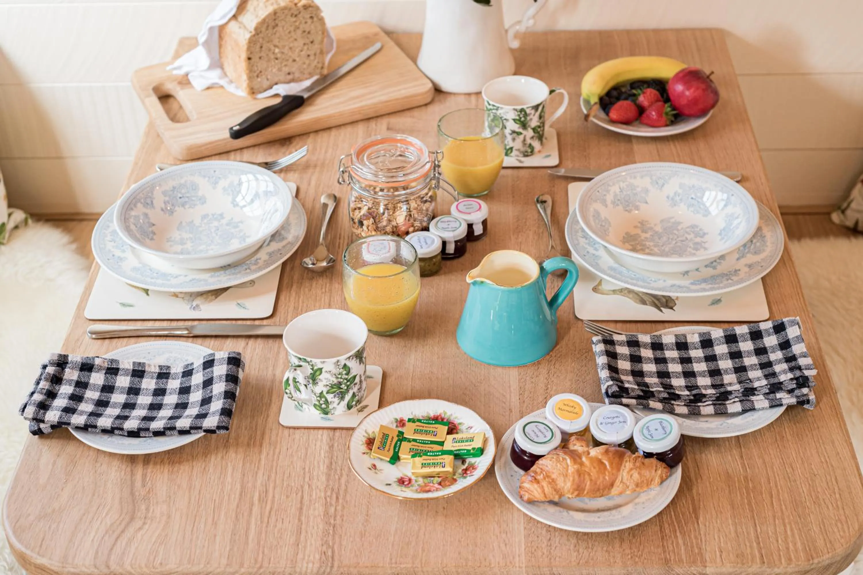 Bedroom in Corner House