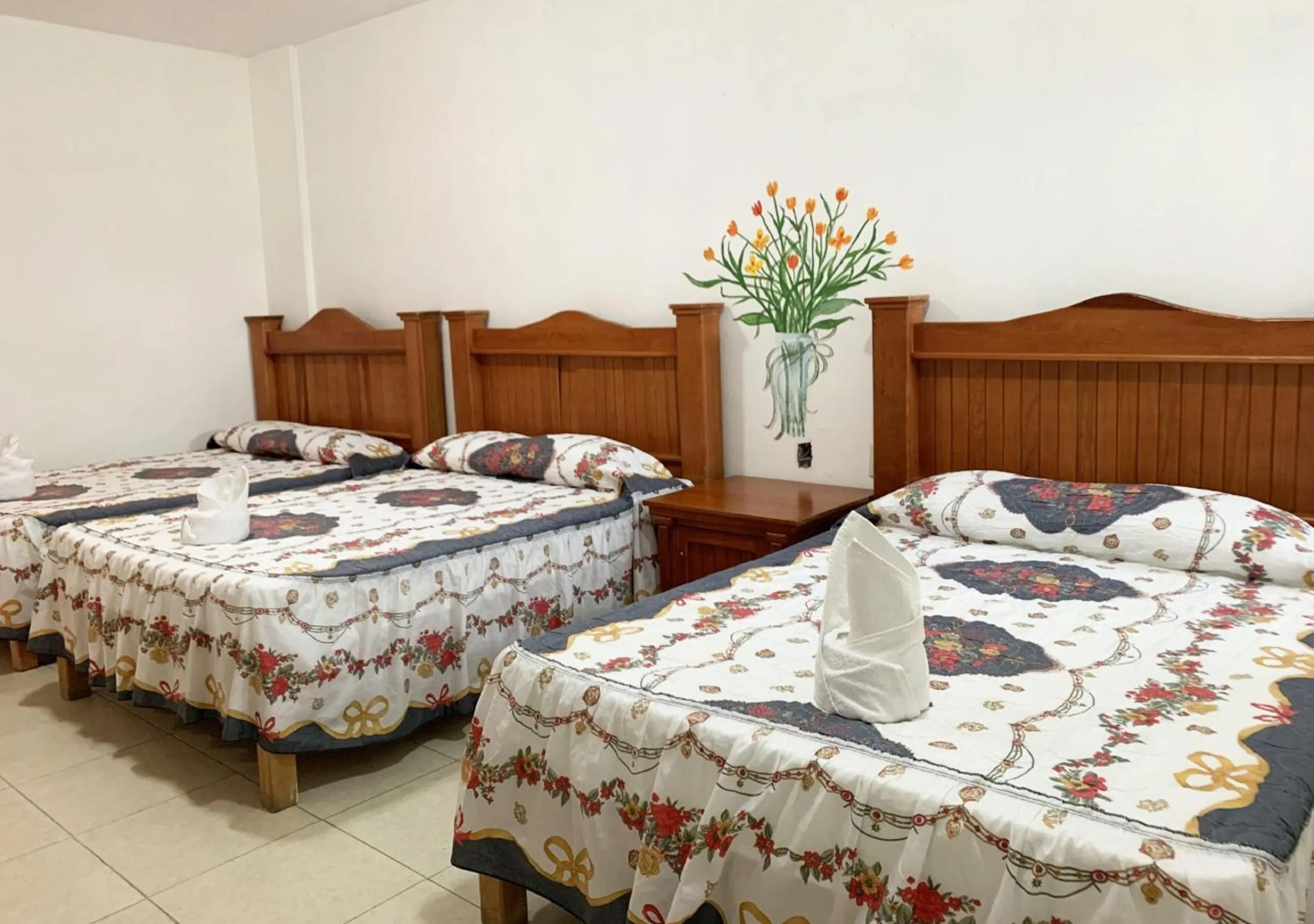 Bed in Hotel Quinta de La Rosa