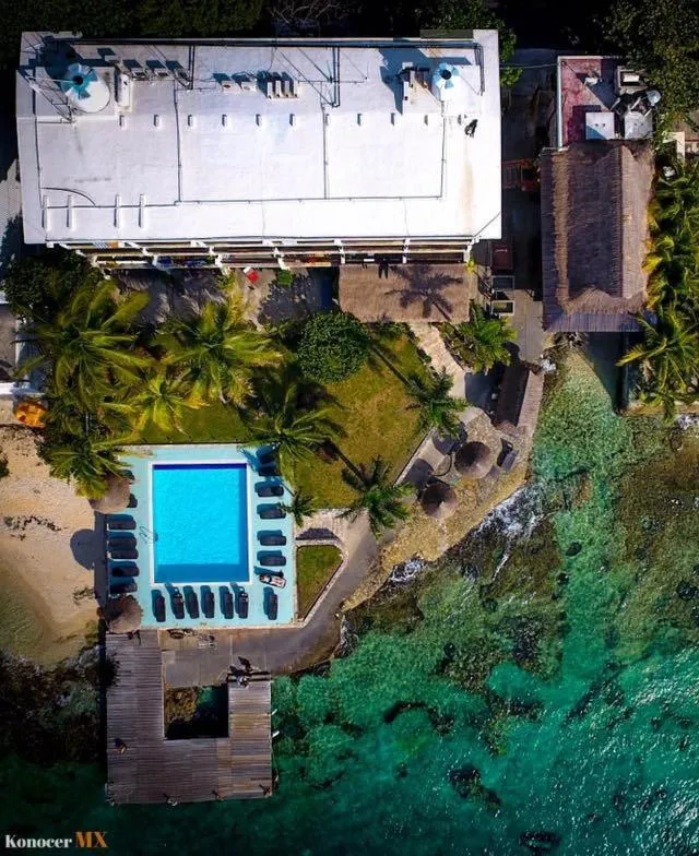 Bird's eye view in Blue Angel Resort