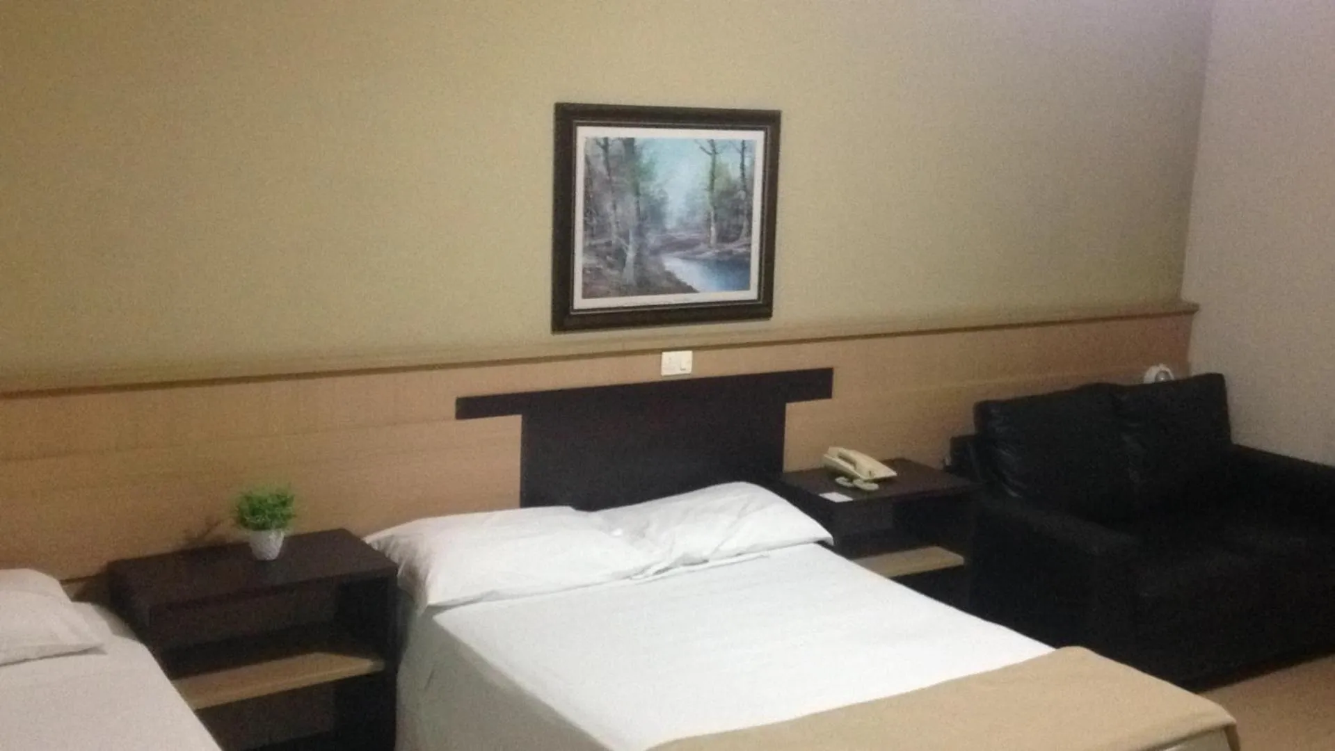 Photo of the whole room, Bed in Hotel Steinhausen