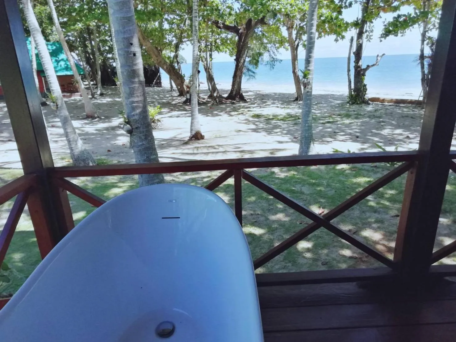 Balcony/Terrace in Koh Jum Delight Beach