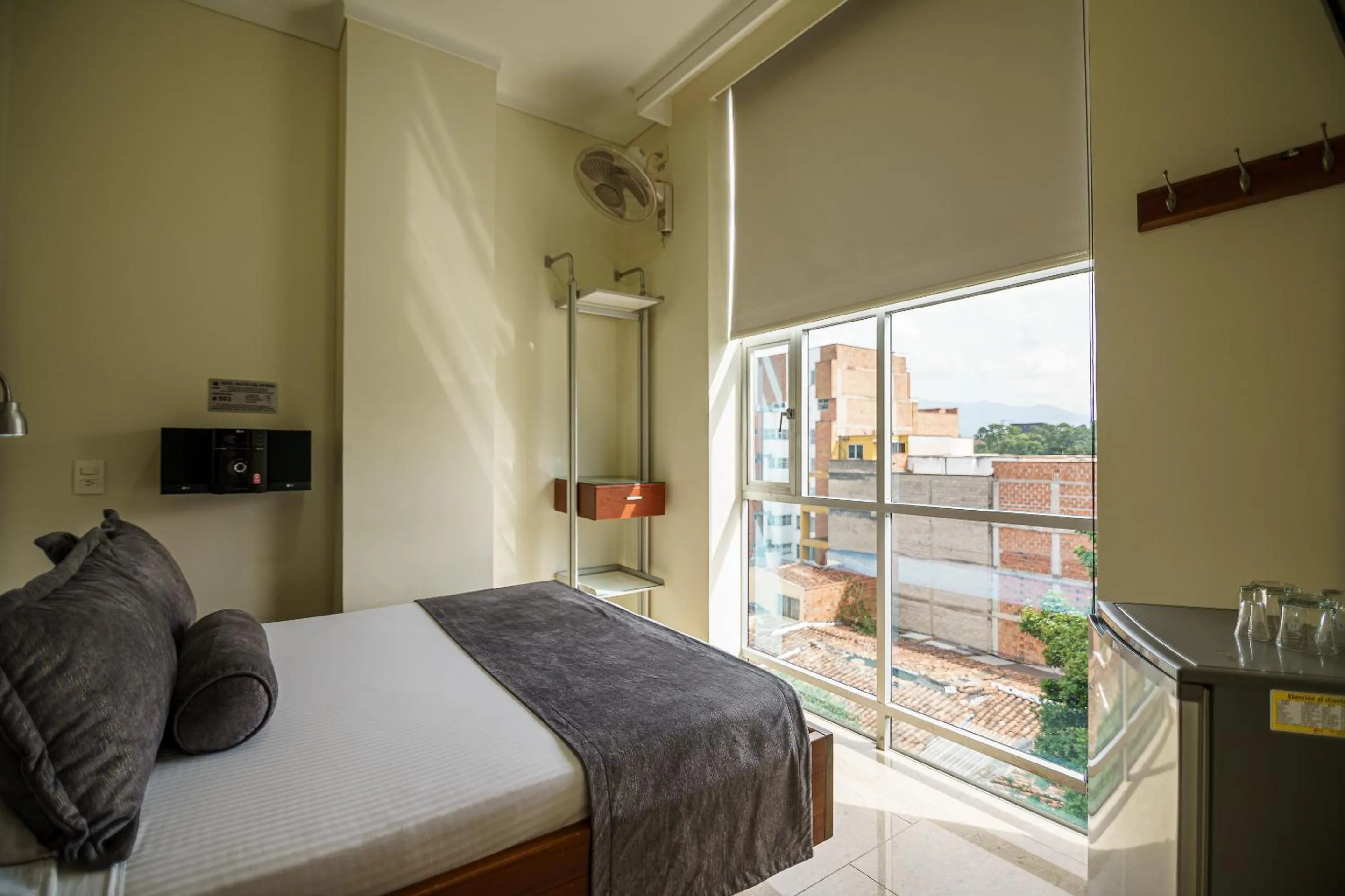 Bed in Hotel Sauces del Estadio