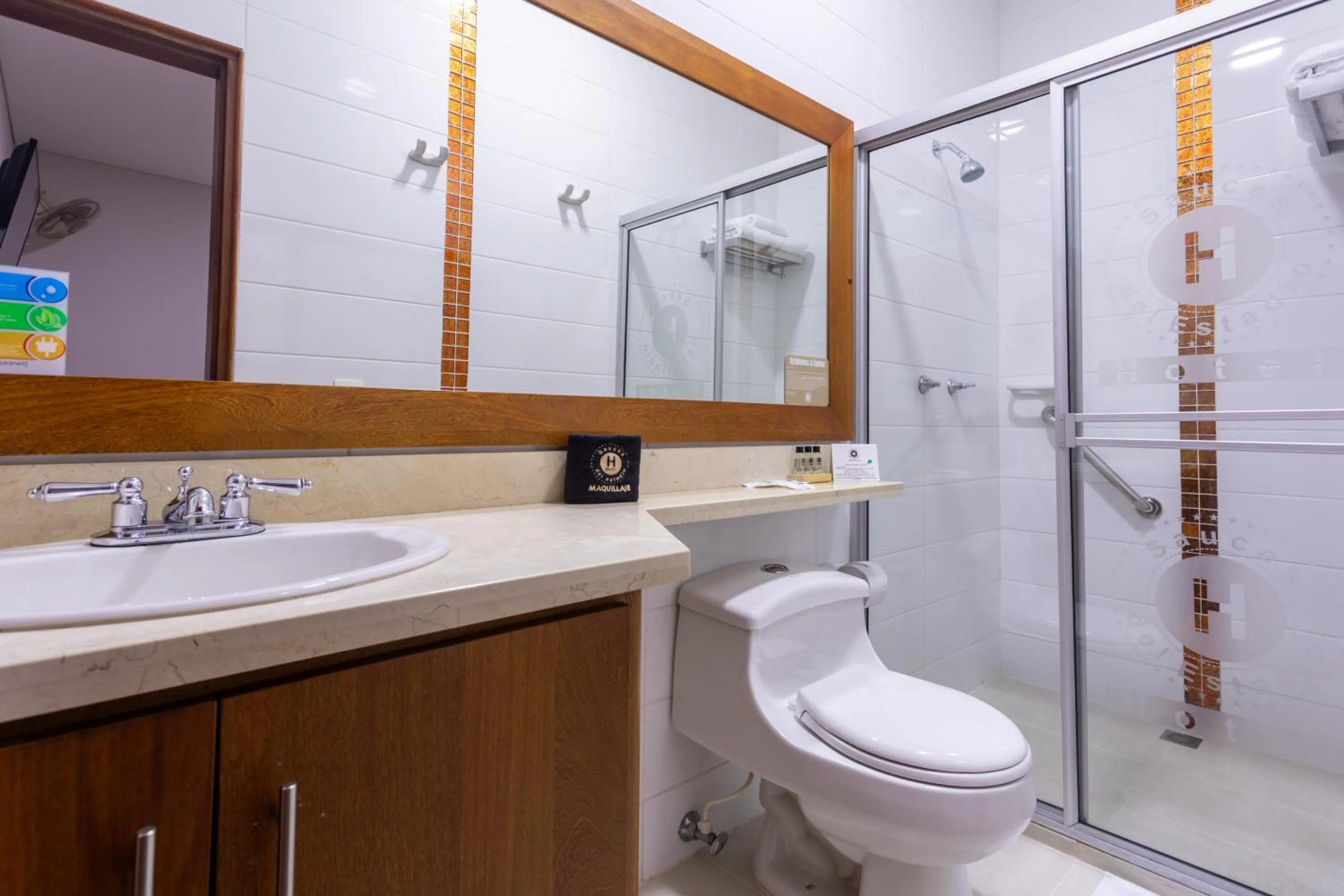 Bathroom in Hotel Sauces del Estadio