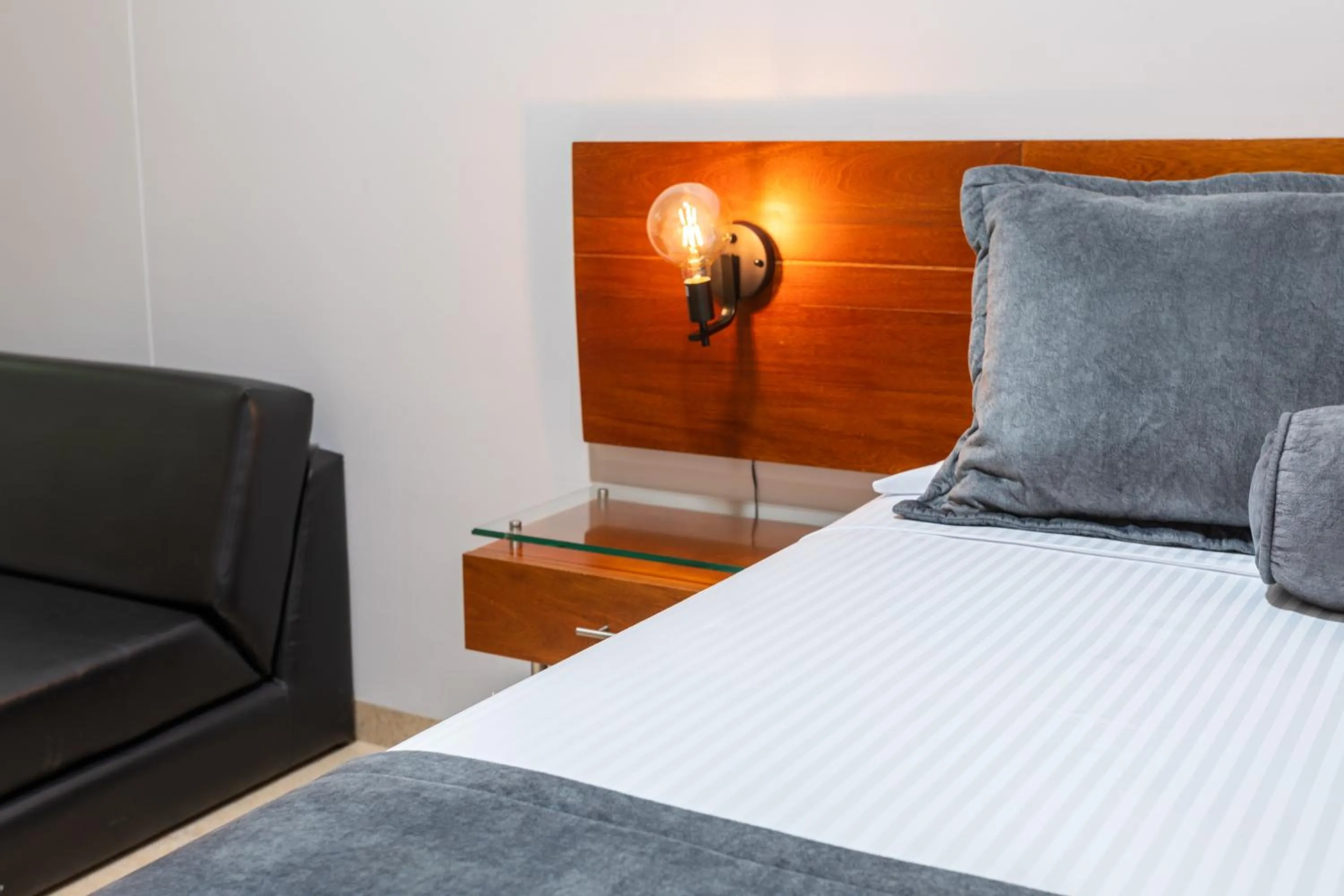 Bed in Hotel Sauces del Estadio