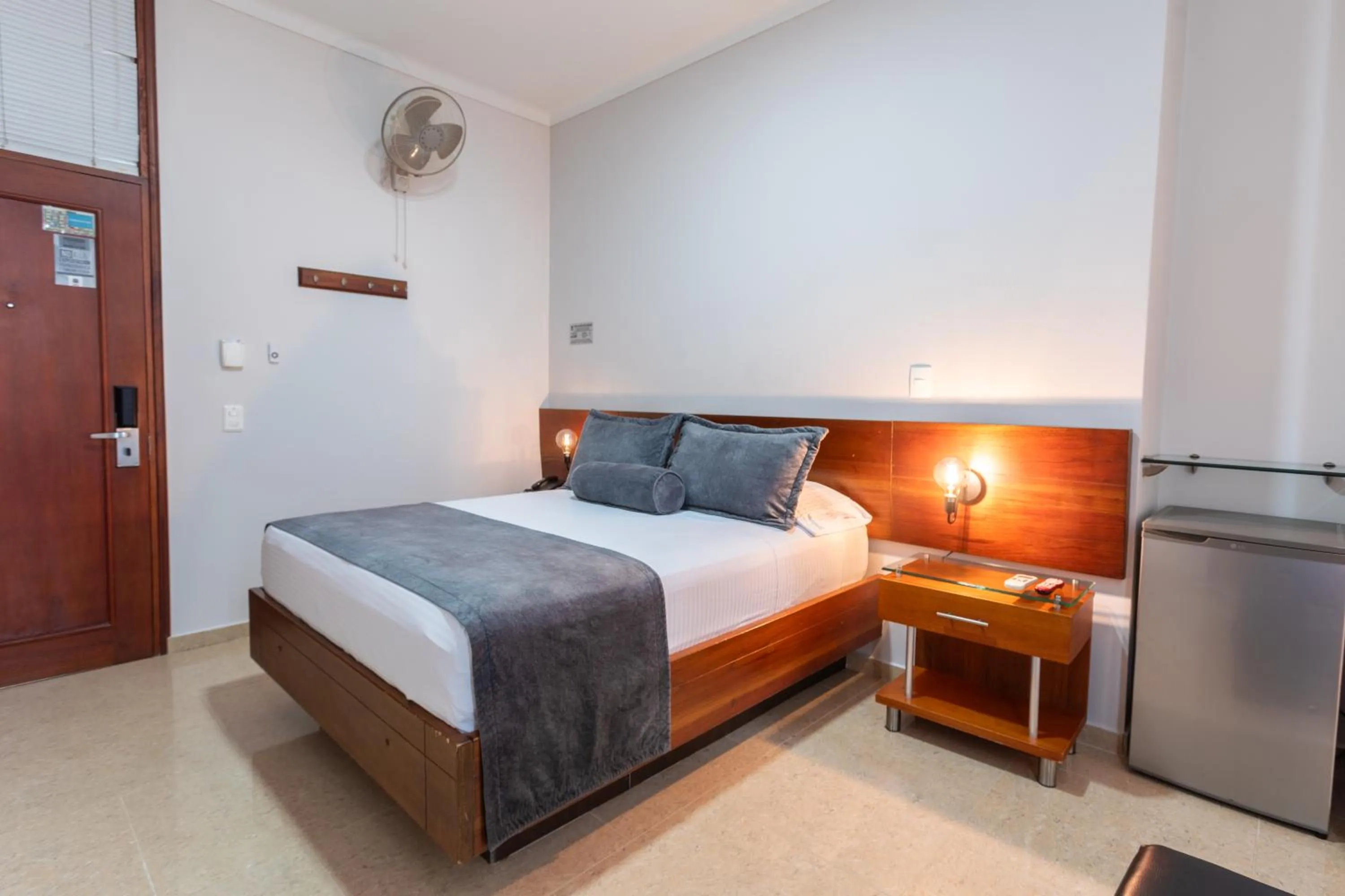 Bed in Hotel Sauces del Estadio