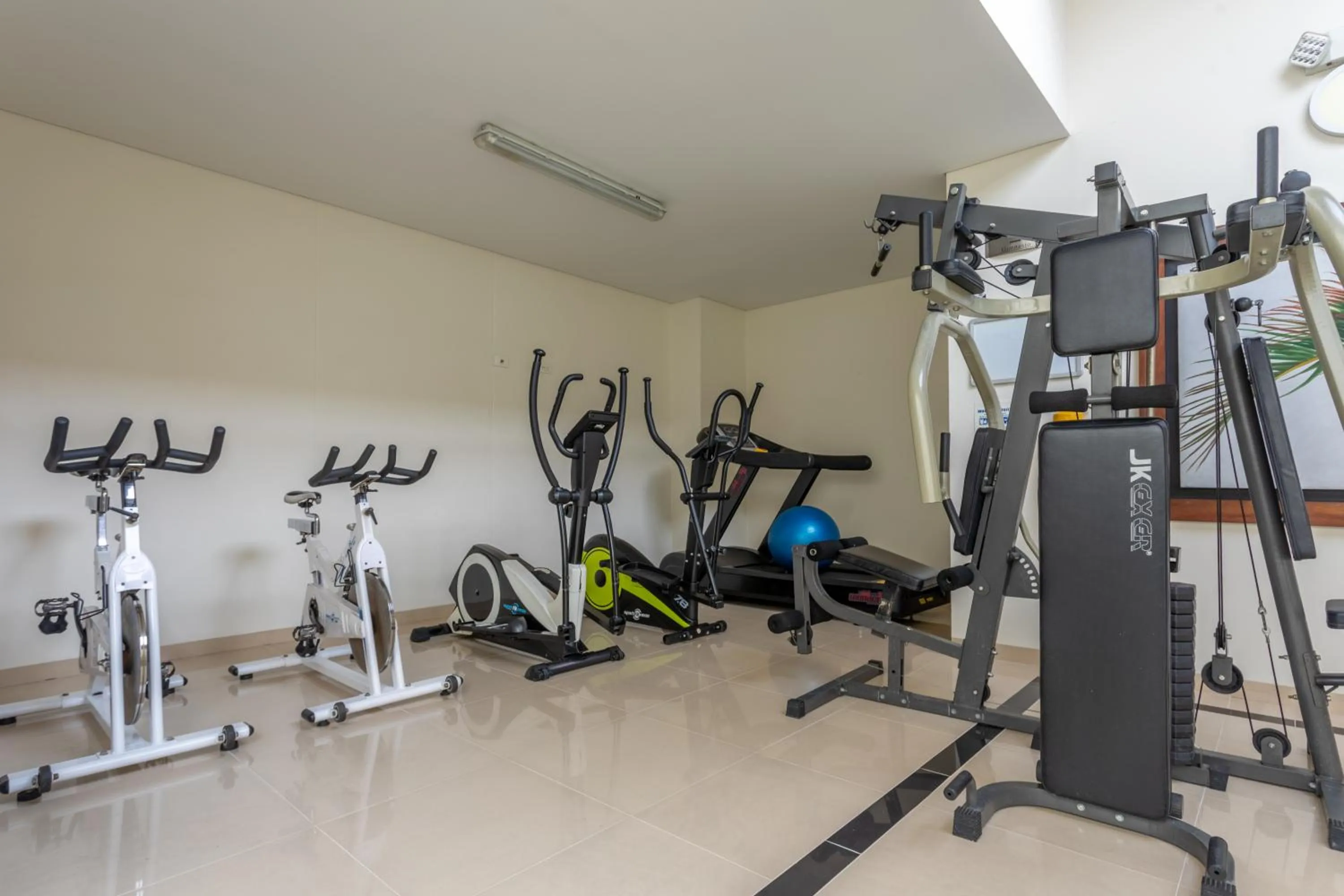 Fitness centre/facilities in Hotel Sauces del Estadio