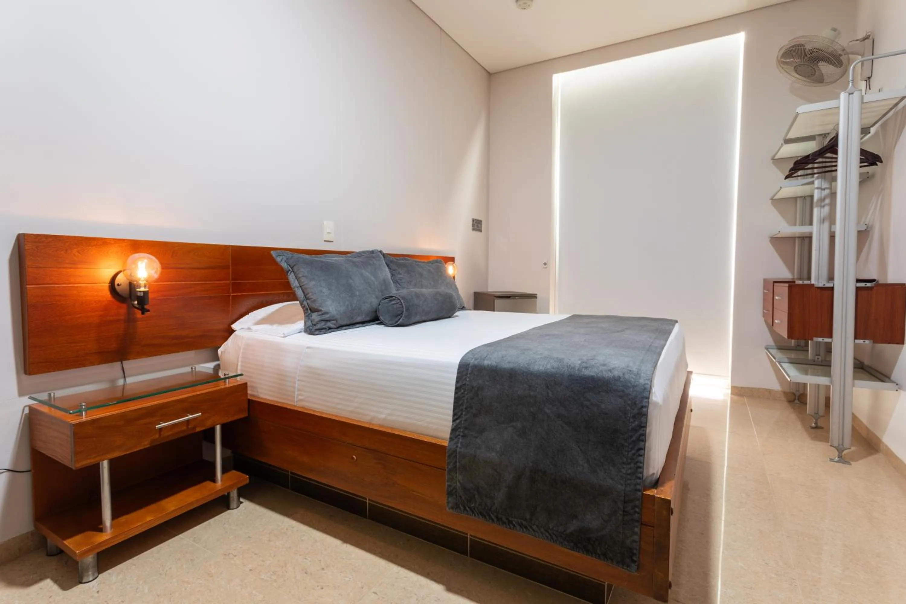 Bedroom, Bed in Hotel Sauces del Estadio