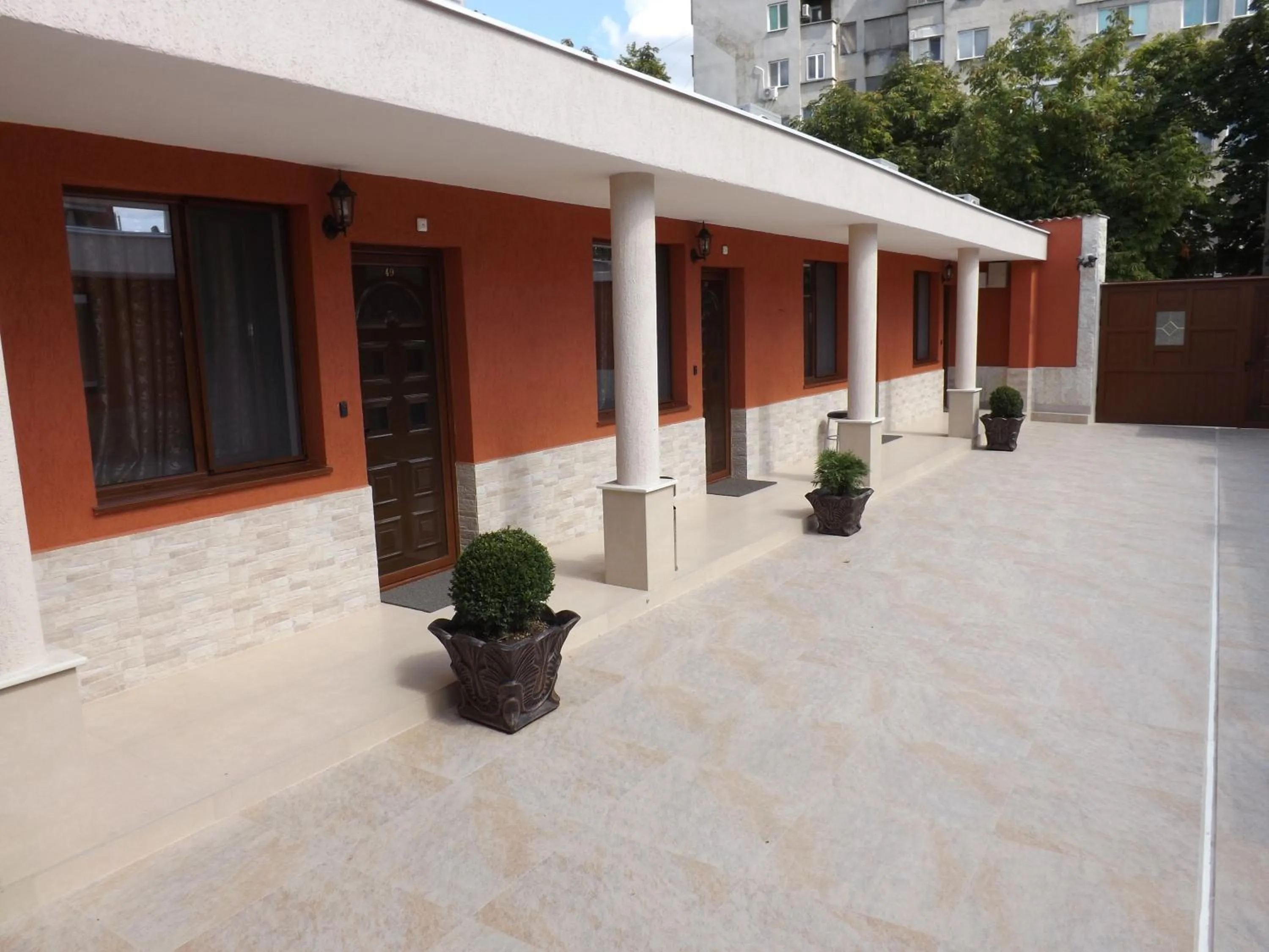 Patio in Hotel Fantasy