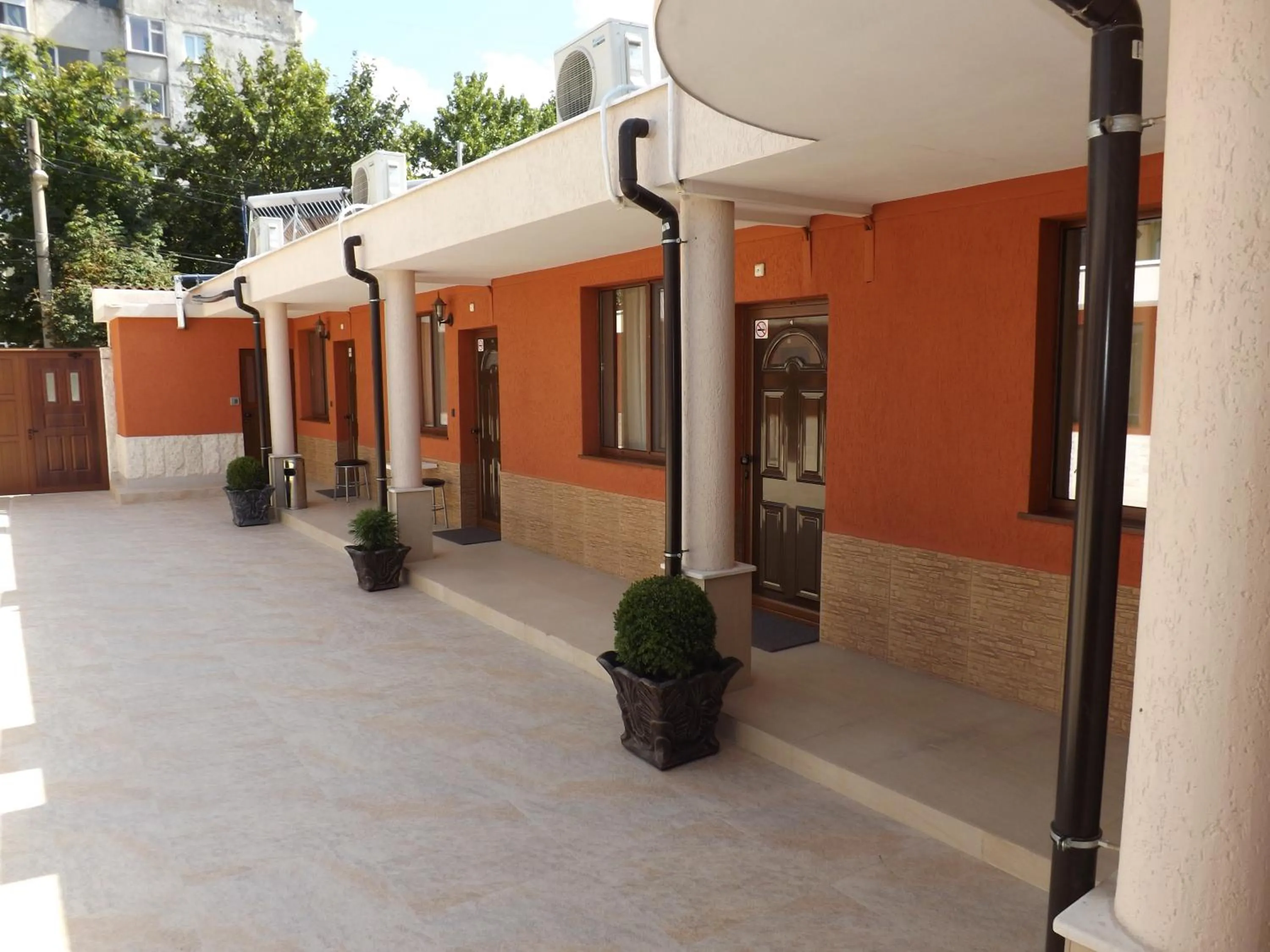 Patio in Hotel Fantasy