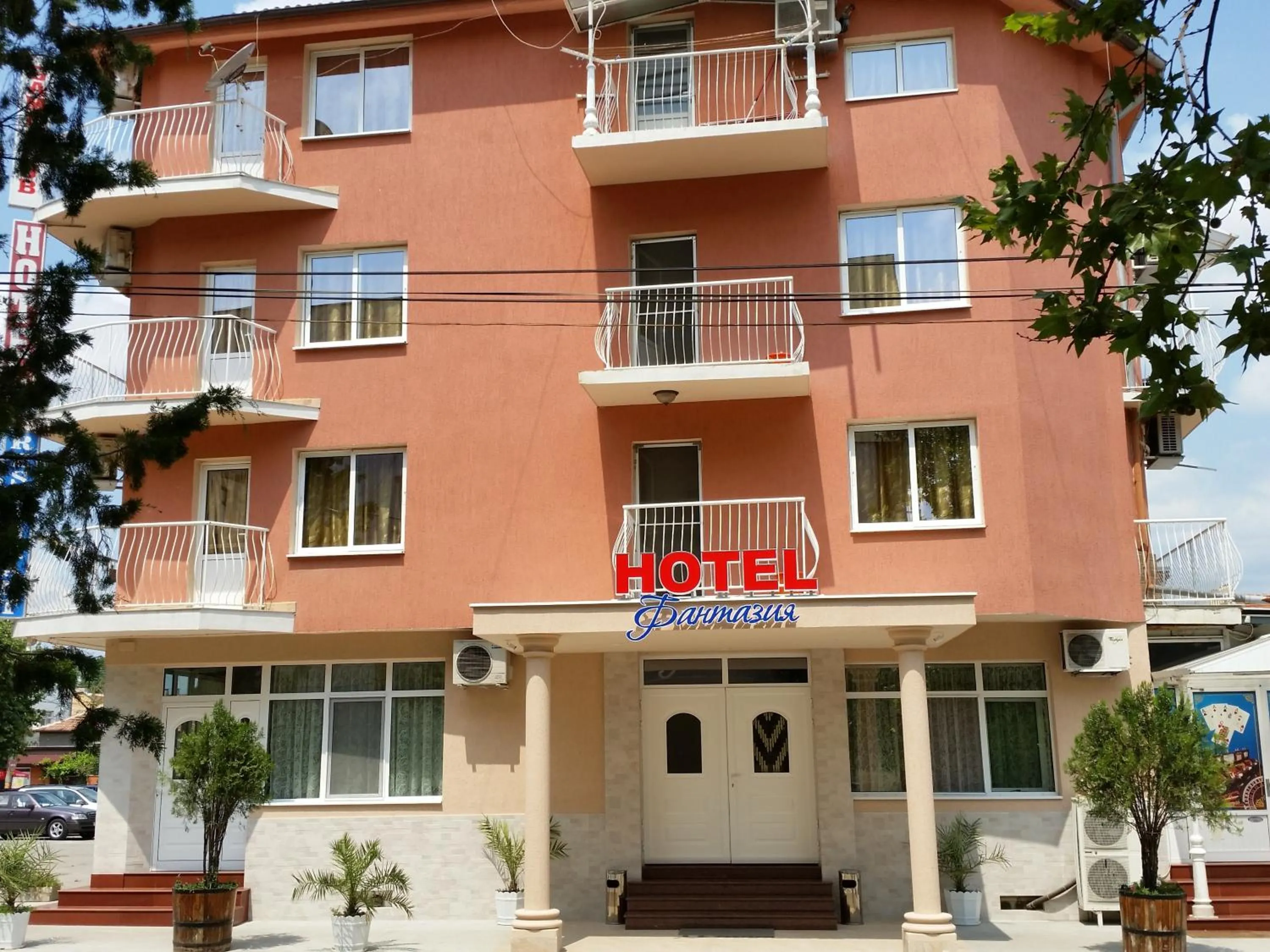 Property building in Hotel Fantasy